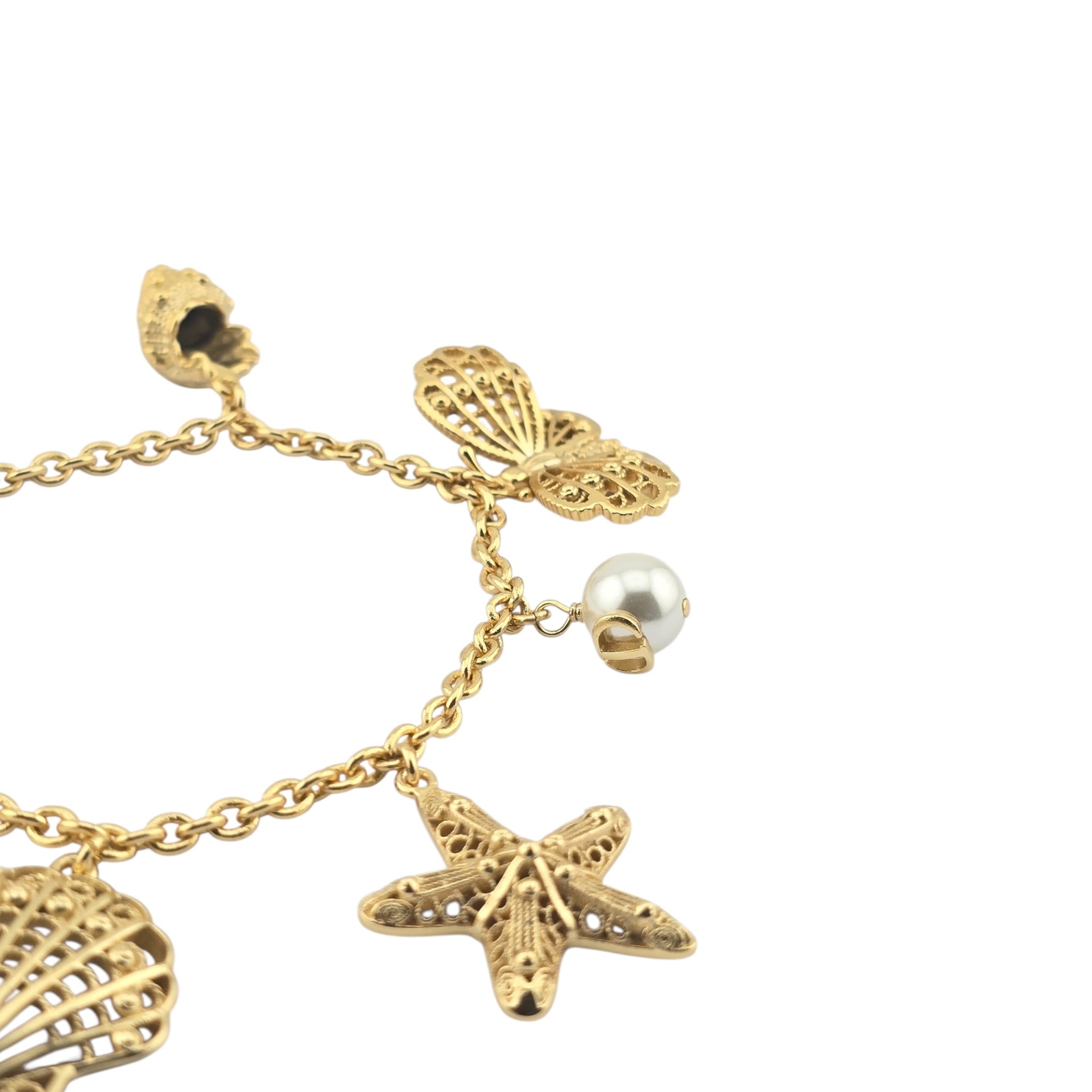 Christian Dior Cabinet de Curiosités Gold Bracelet