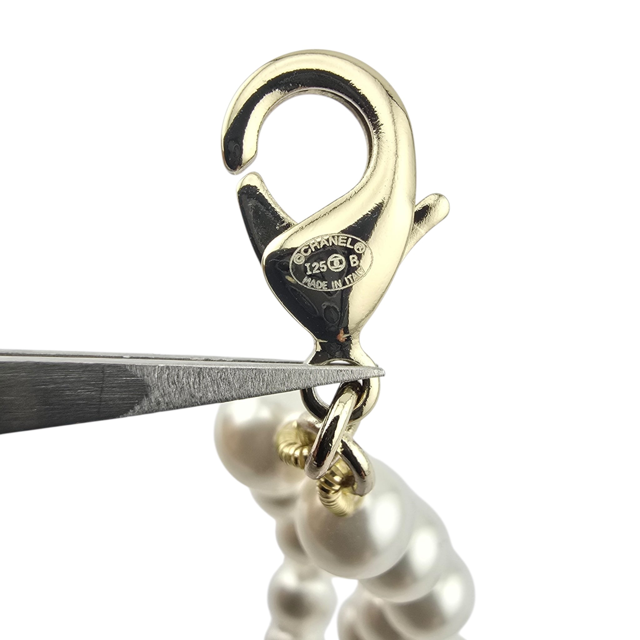 Chanel CC Double Row Faux Pearl Necklace 2025