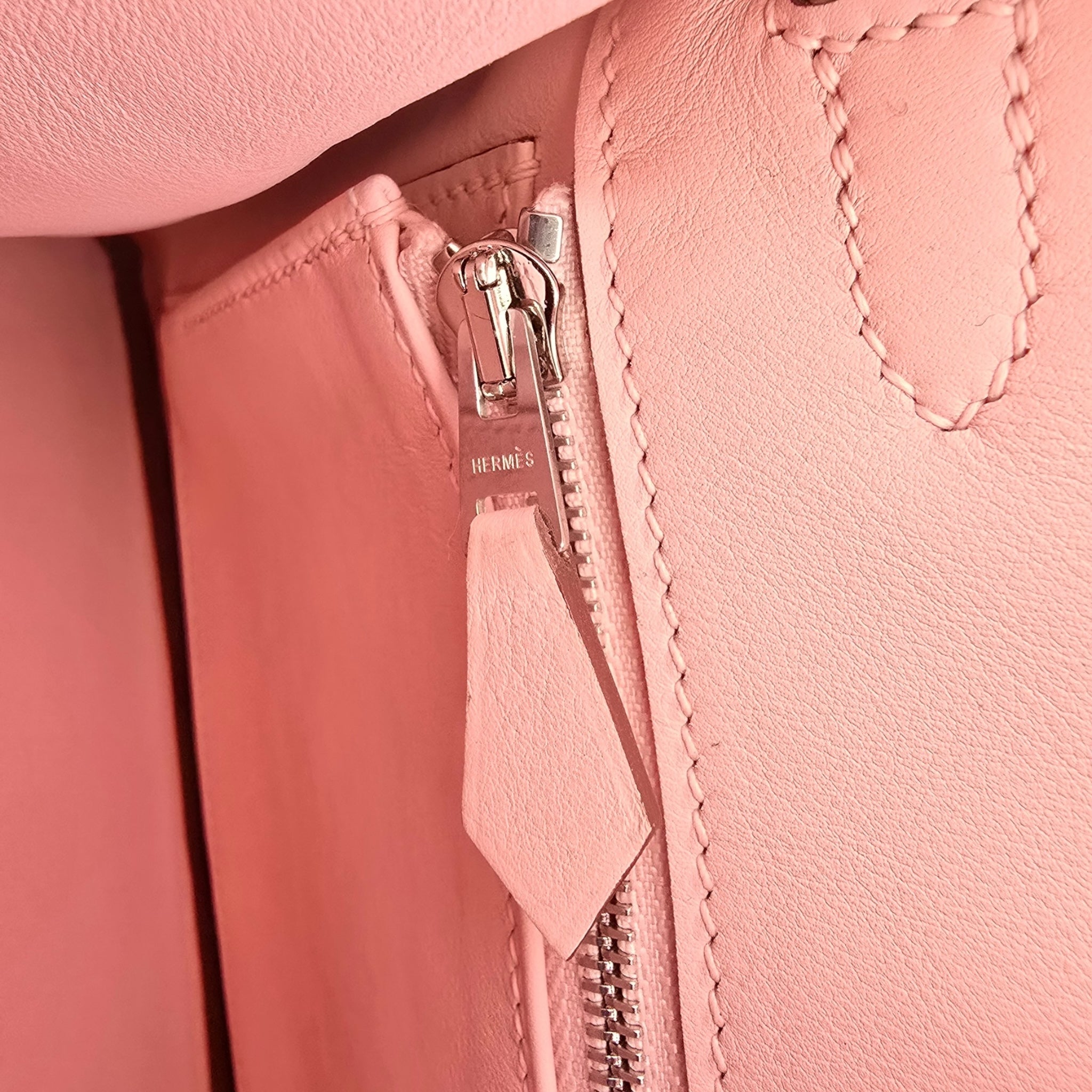 Hermes Birkin 25 Rose Sakura Swift PHW #K 2025