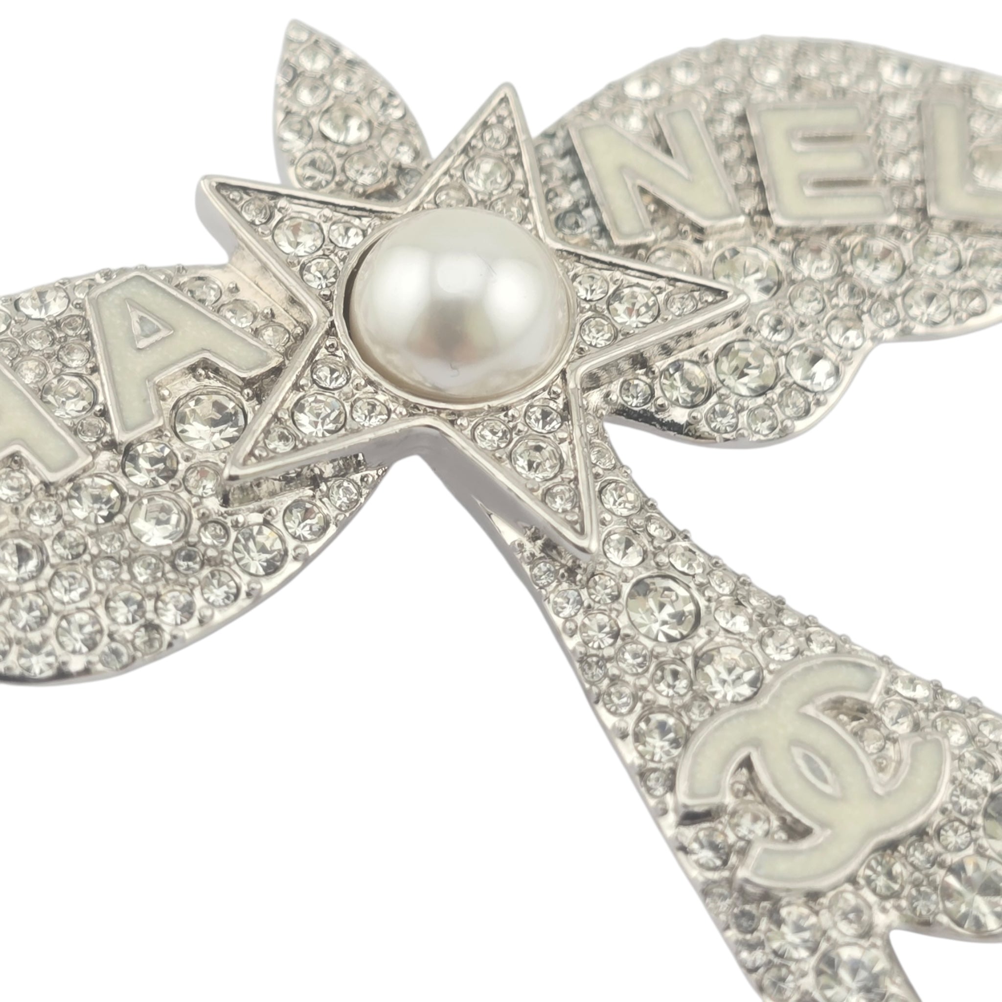 Chanel CC Bird Crystal Brooch 2025 CHANEL