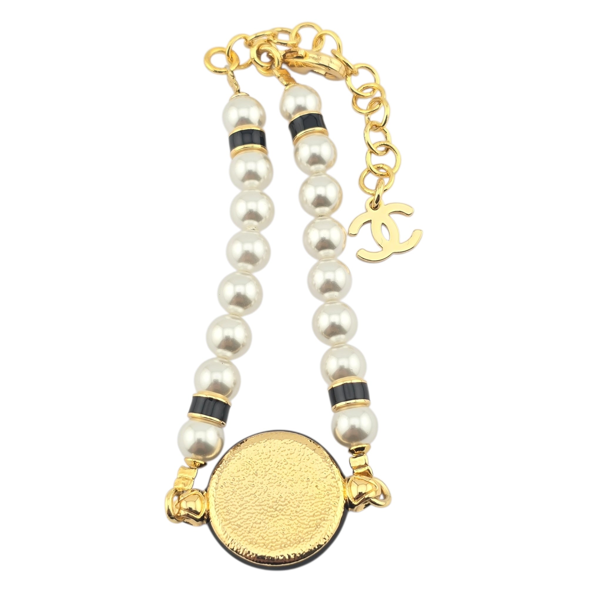 Chanel CC Faux Pearl Bracelet 2024 CHANEL