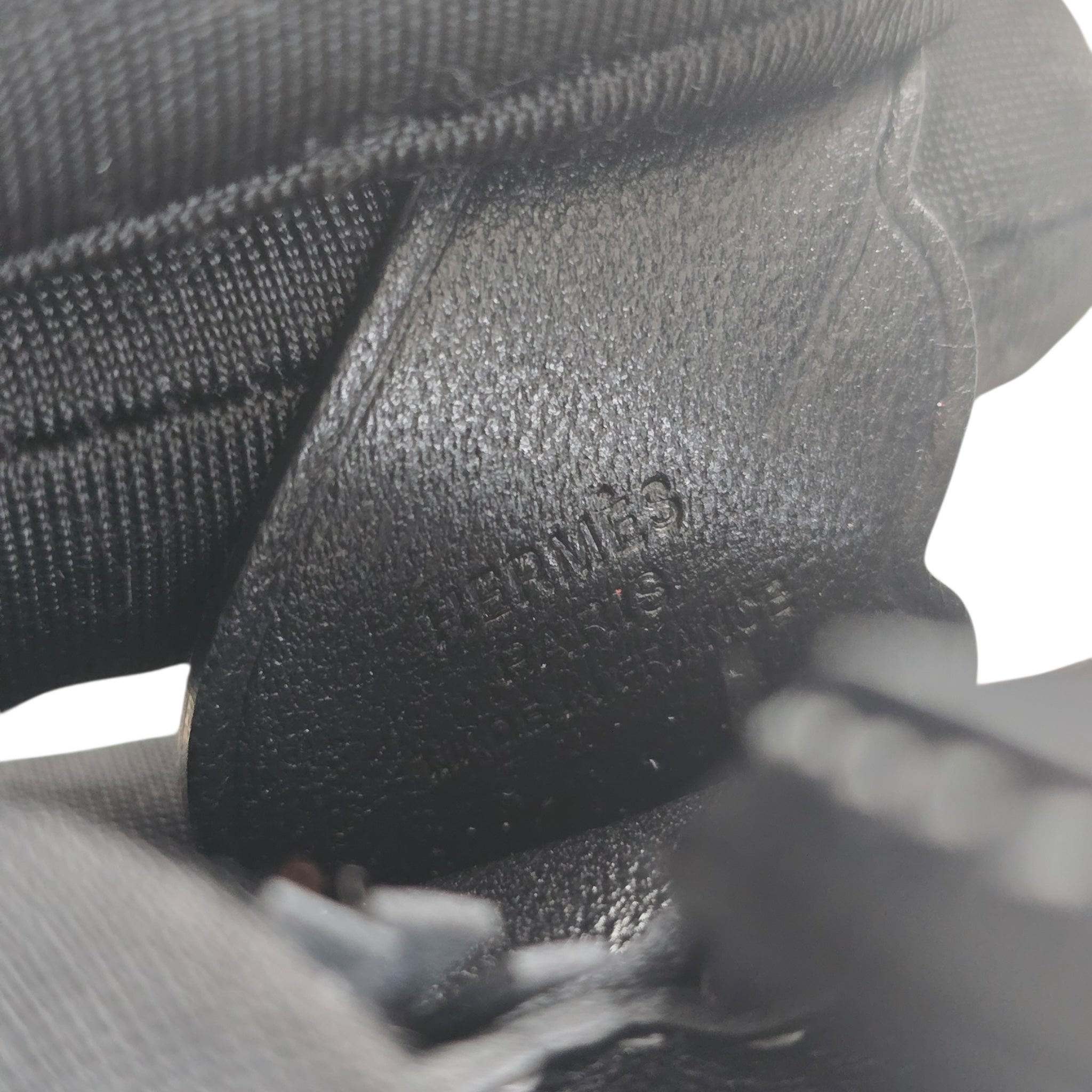 Hermes Rodeo Pegase PM Bag Charm Noir/Blanc HERMES