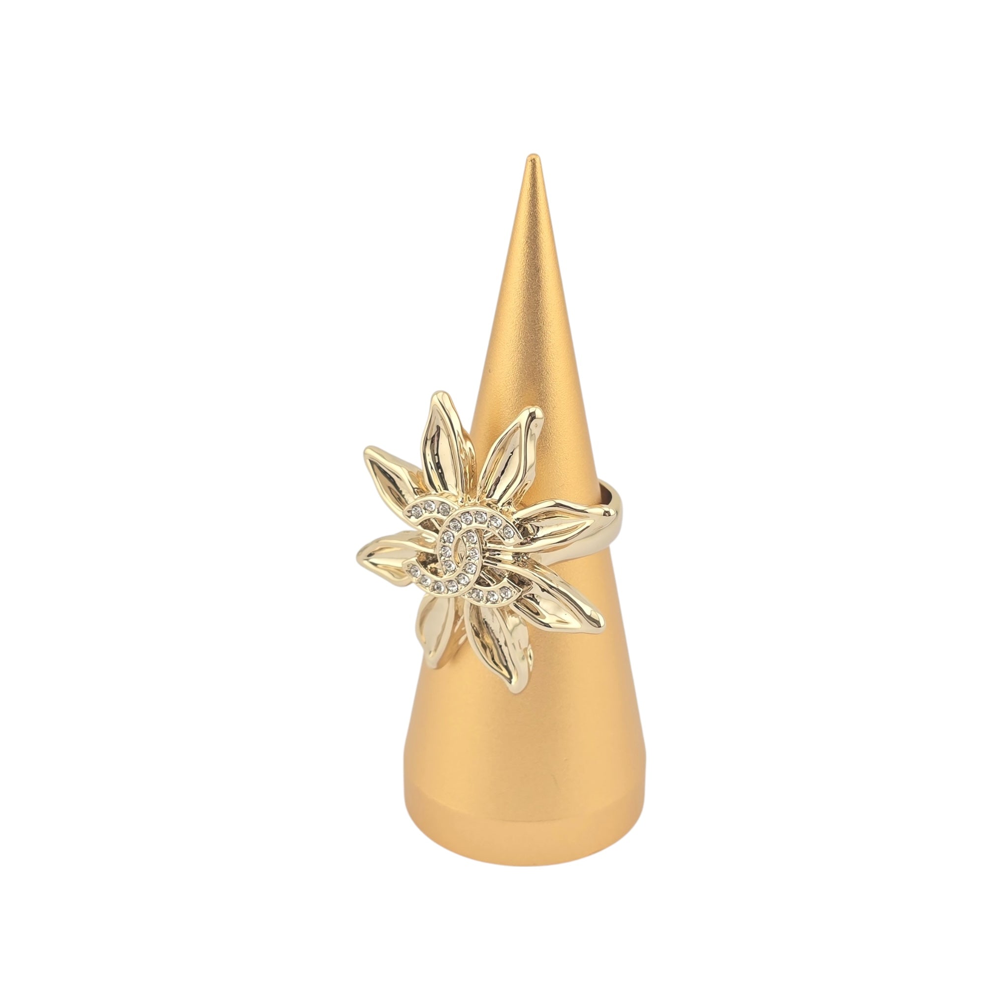 Chanel CC Gold Sun Ring 25SS CHANEL