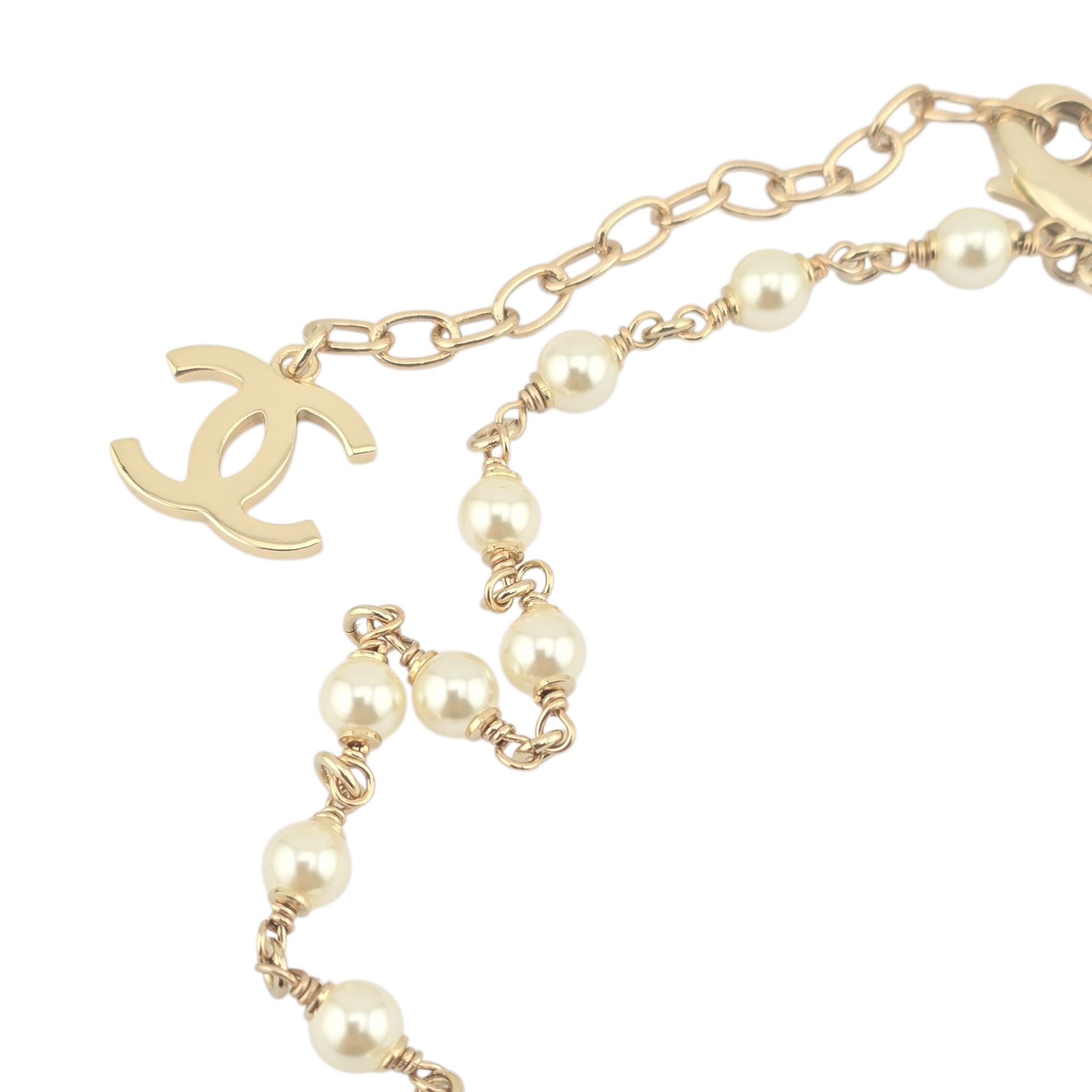 Chanel CC Robot Gabrielle Doll Black Necklace 25B CHANEL