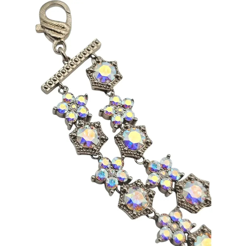 GUCCI GG Crystal Floral Bracelet 2023 GUCCI