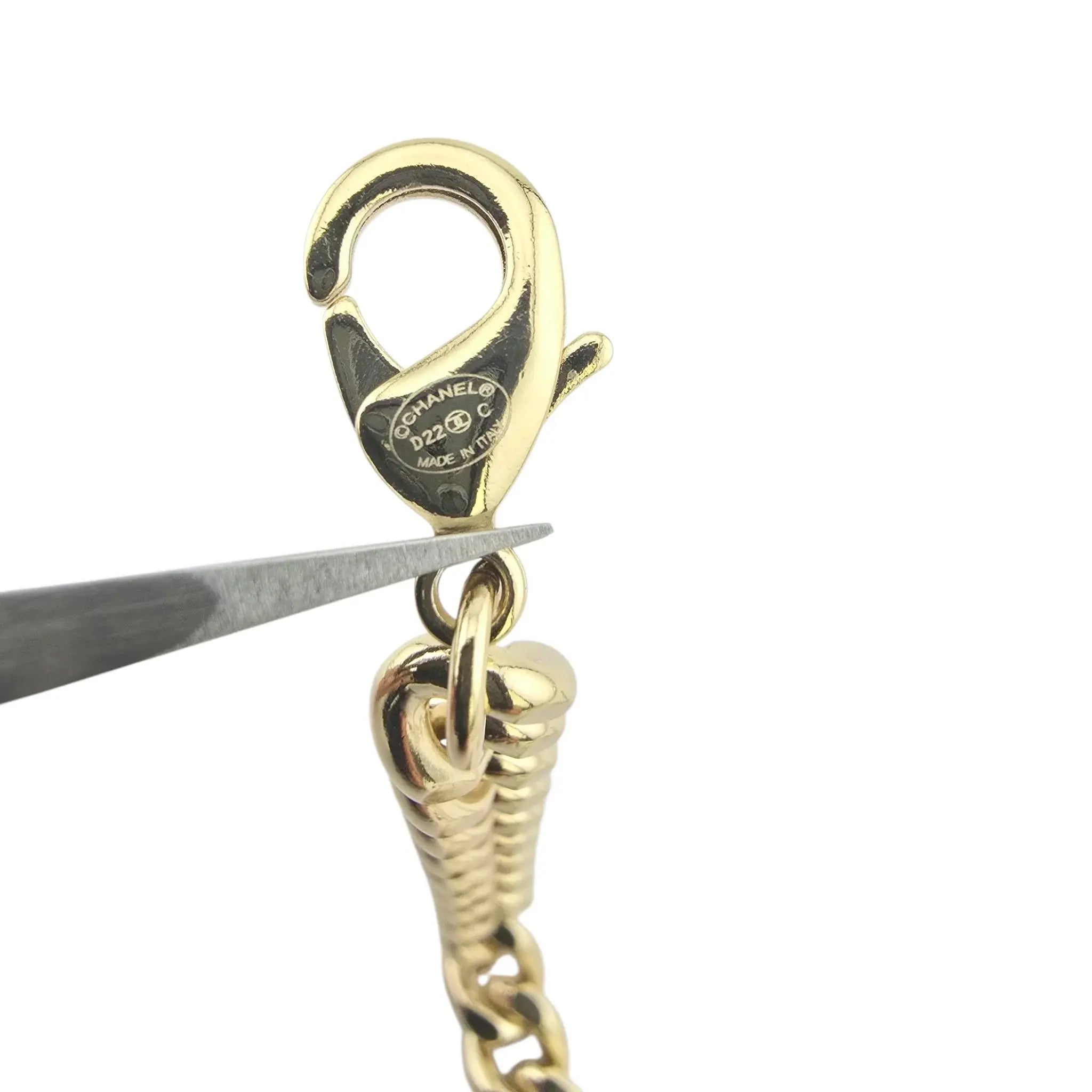 Chanel CC Crystal Padlock Necklace 2022 CHANEL