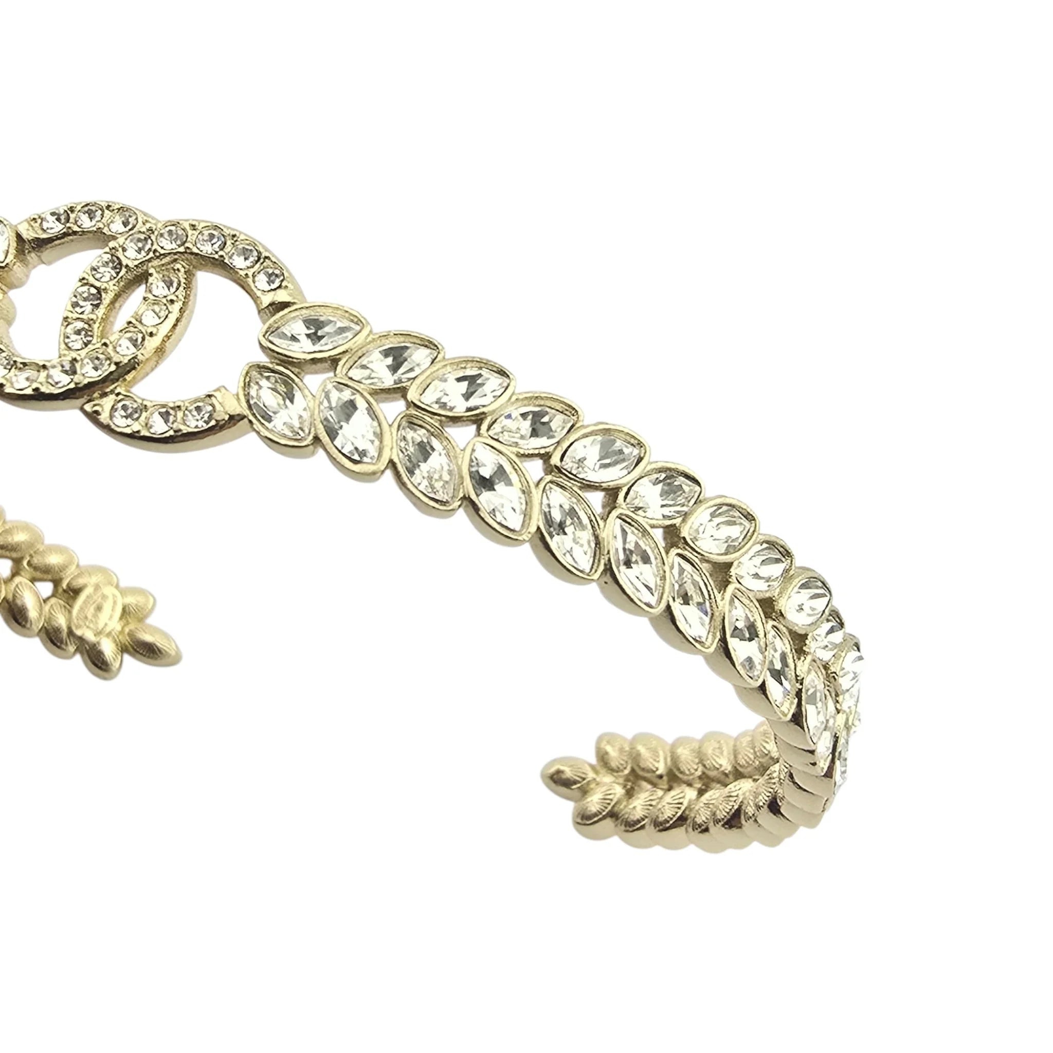 Chanel CC Crystal Bangle 23S CHANEL