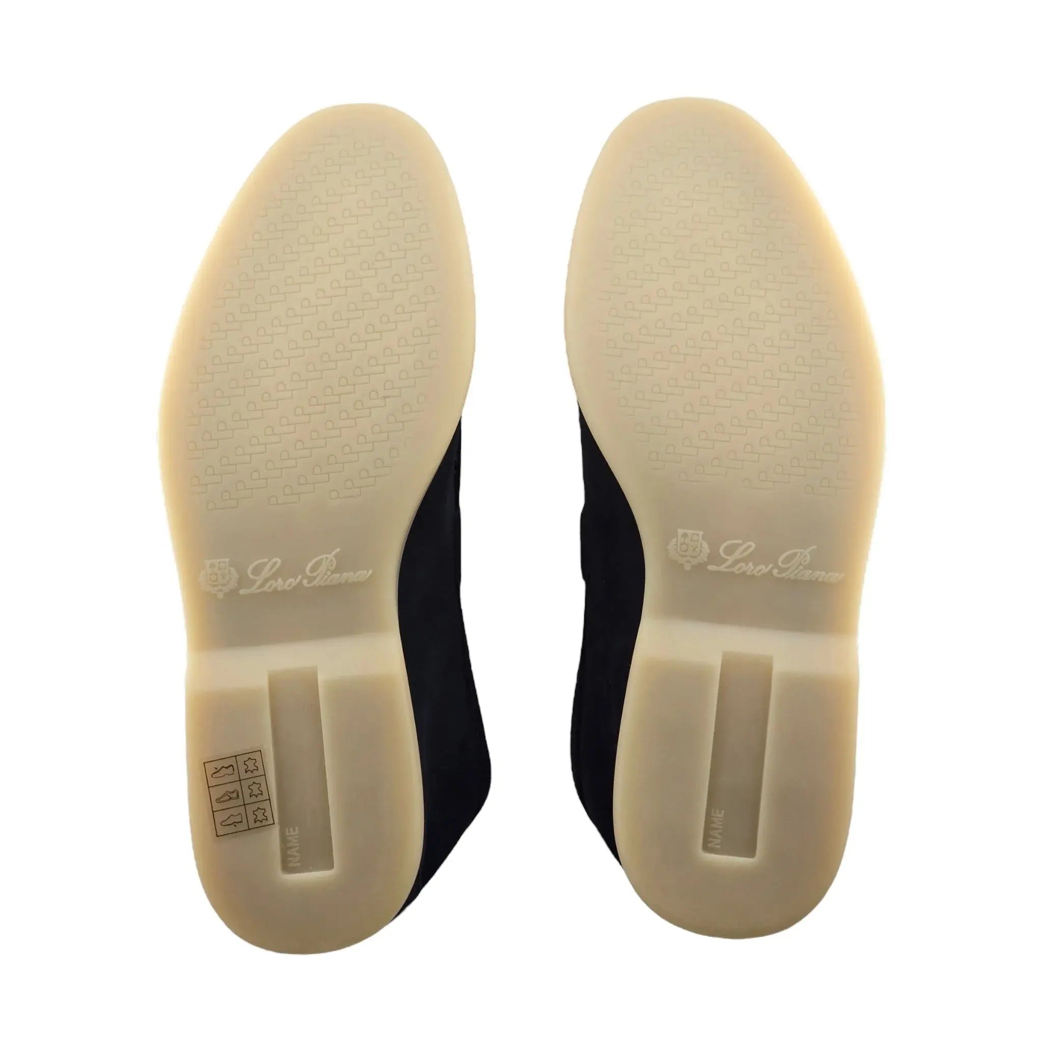 Loro Piana Summer Charms Walk Loafer - Navy - 40 LORO PIANA