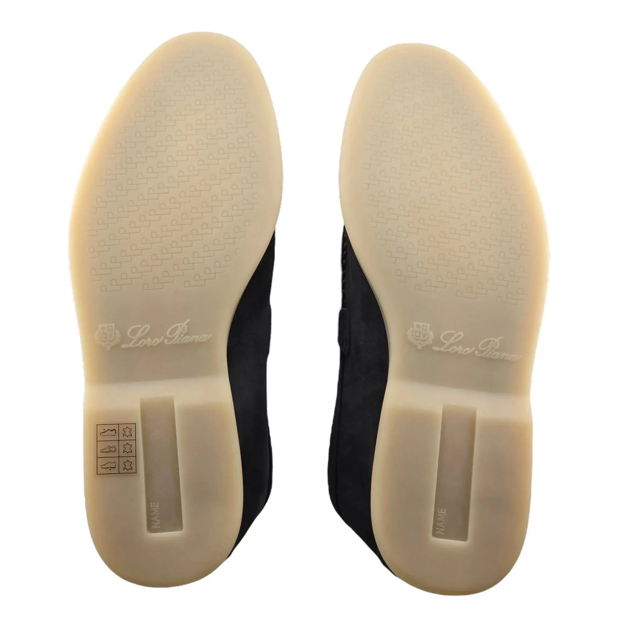 Loro Piana Summer Charms Walk Loafer - Caviar Black - 40 LORO PIANA