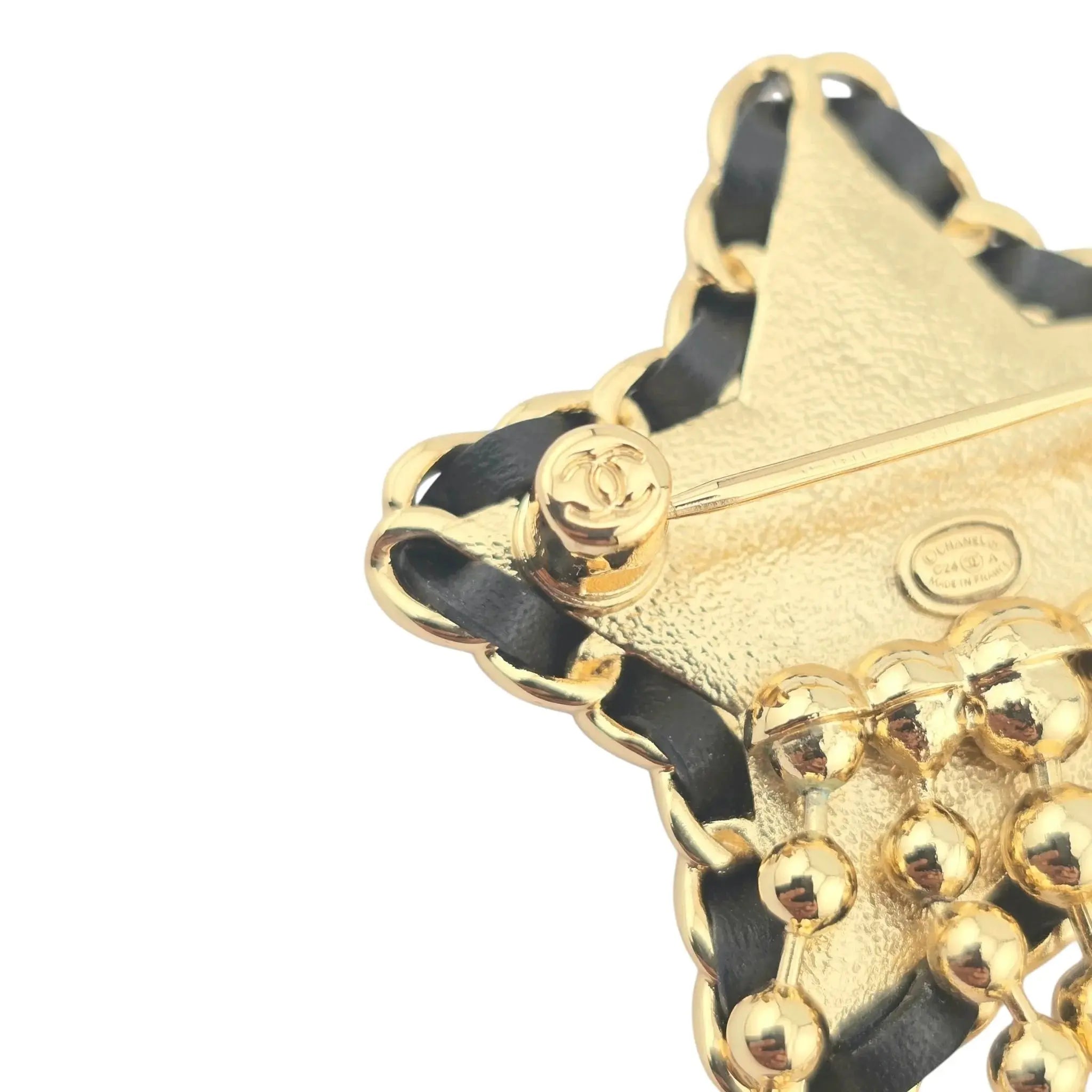 Chanel CC Blue Star Brooch 2024 CHANEL