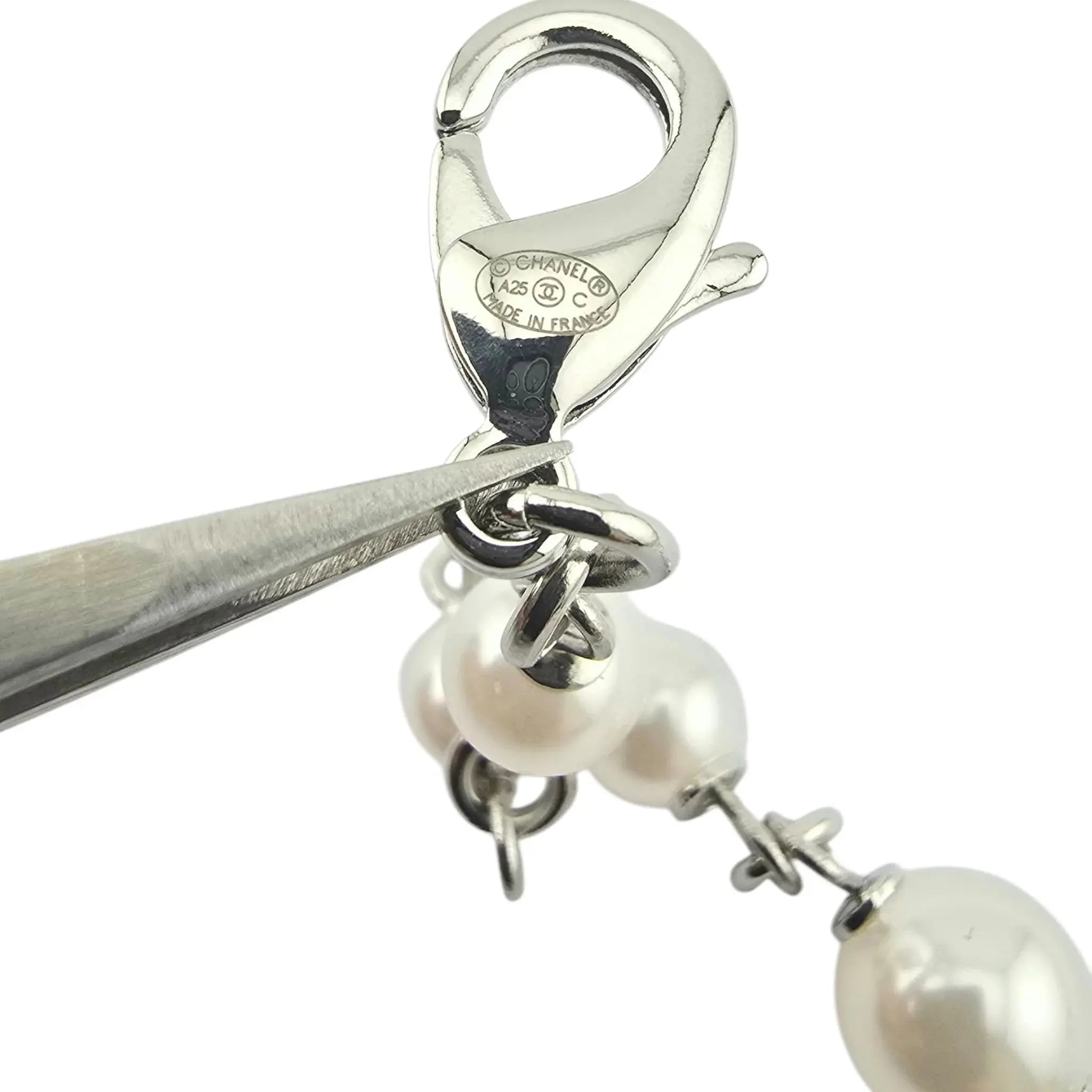 Chanel CC Faux Pearl Long Necklace 2025 CHANEL