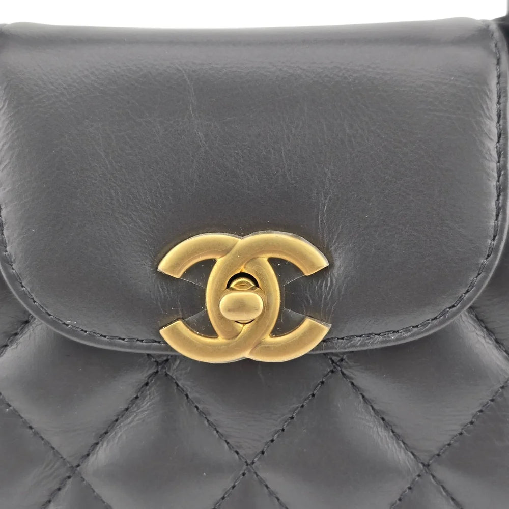Chanel Small Kelly Re-Edition Grey Shopping Handbag CHANEL