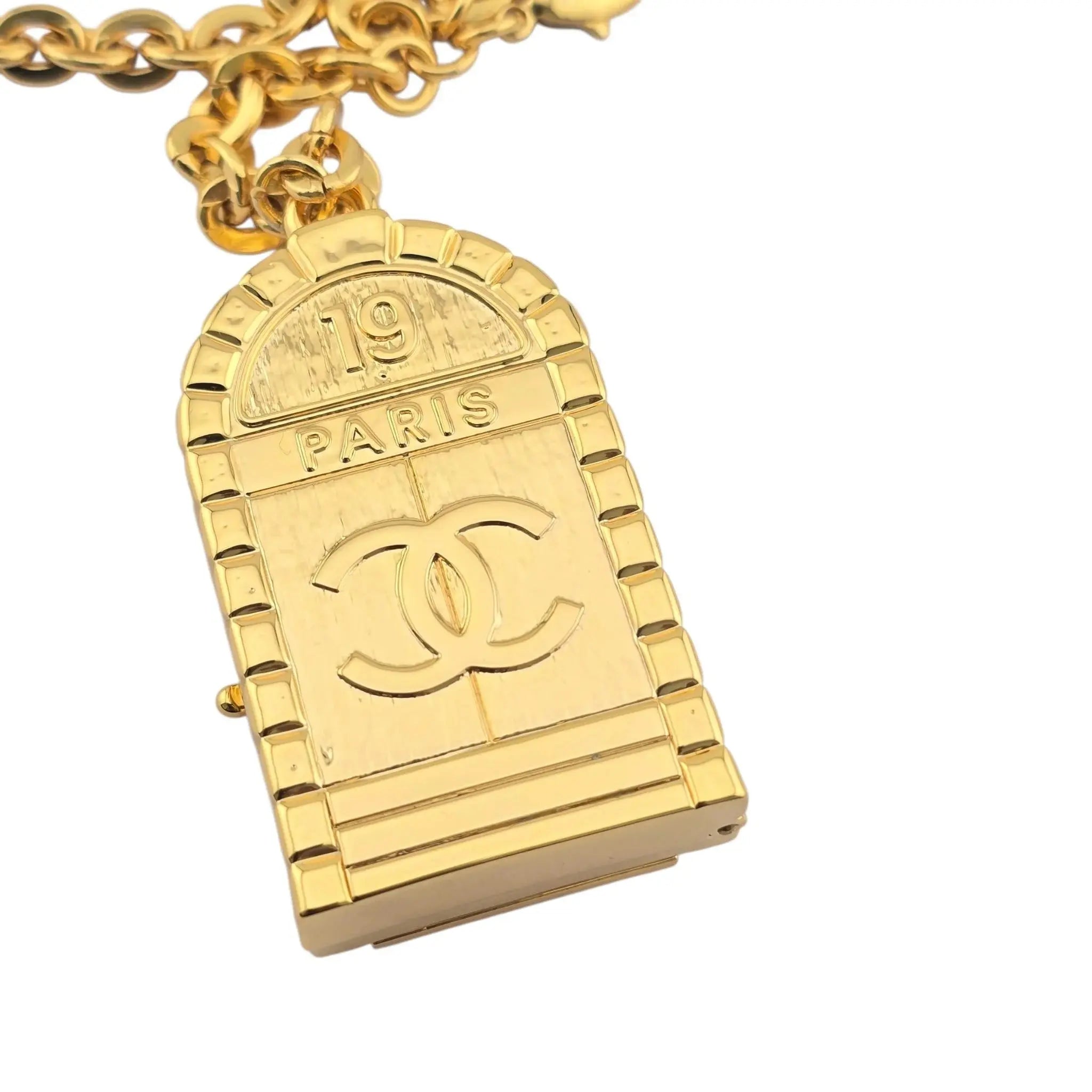 Chanel CC 31 Rue Cambon Door Belt Gold CHANEL