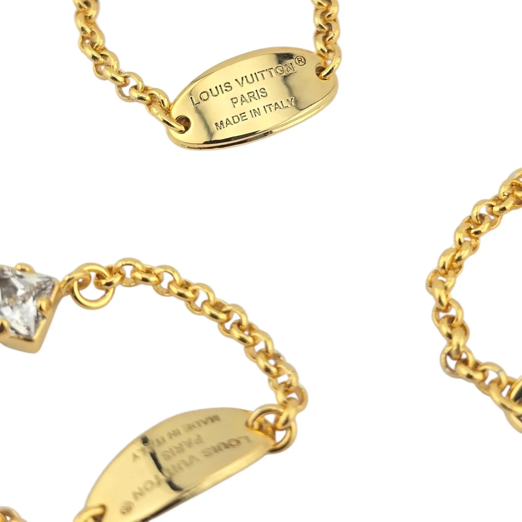 Louis Vuitton LV Lady Ring Set Gold LOUIS VUITTON