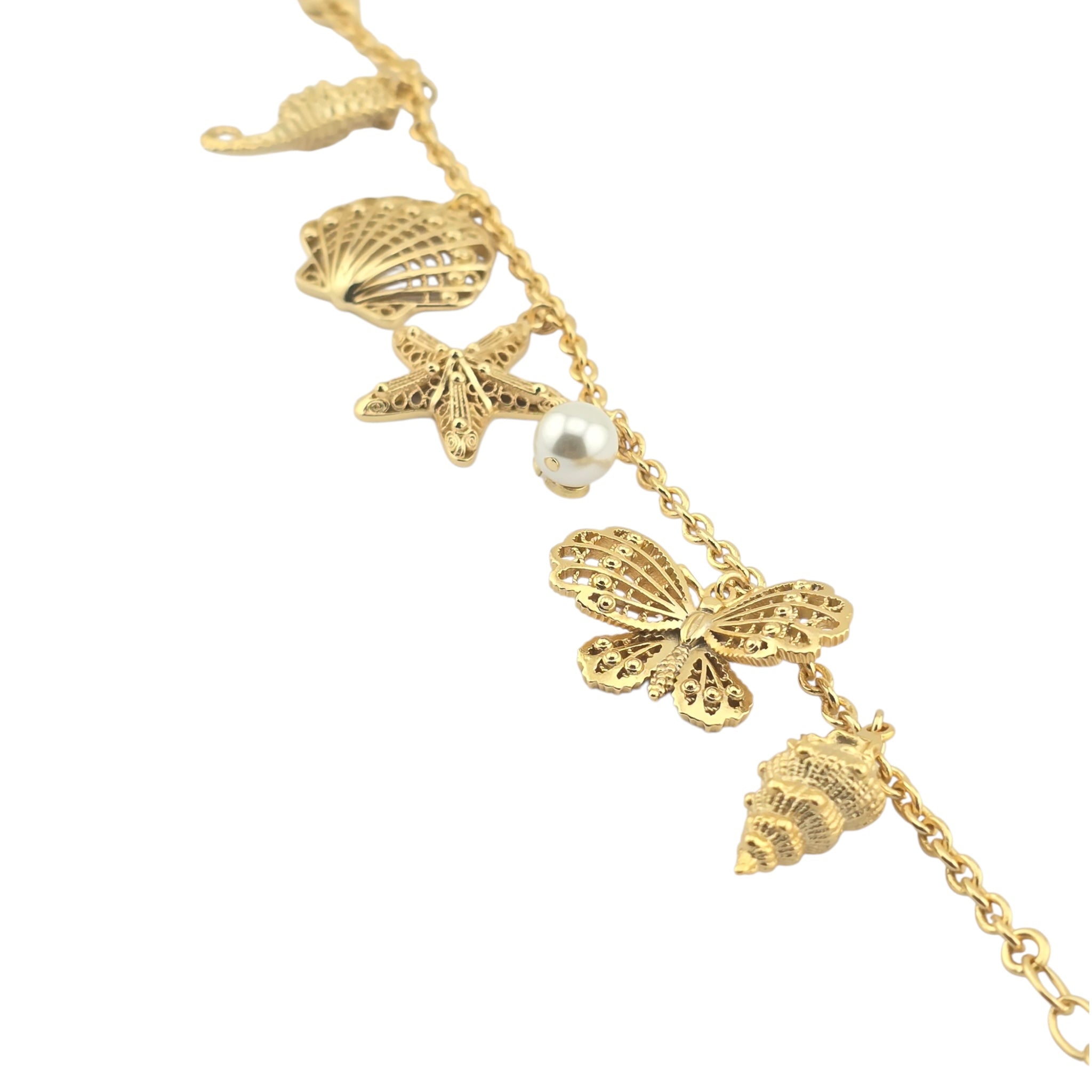 Christian Dior Cabinet de Curiosités Gold Bracelet