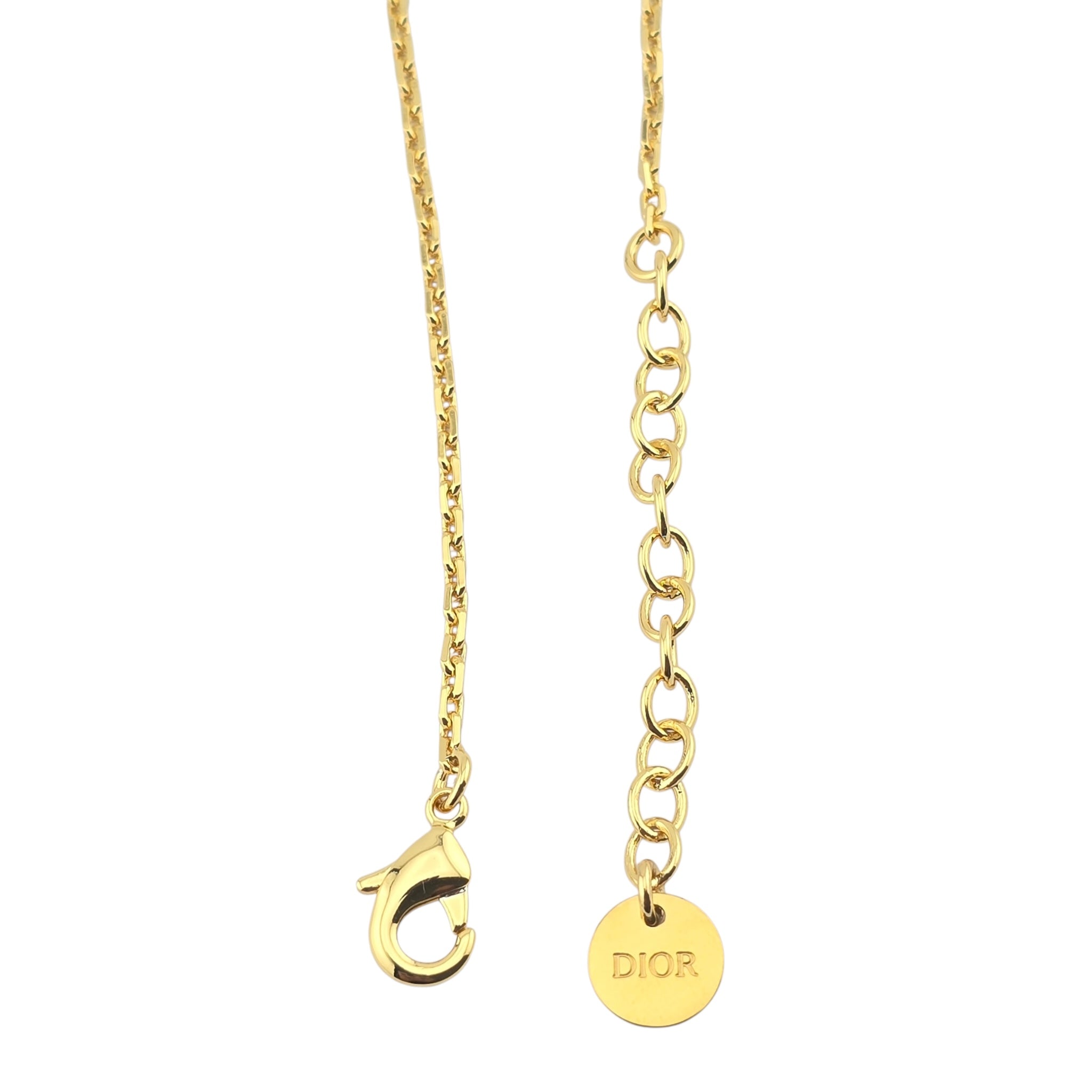 Christian Dior Petit CD Baroque Necklace