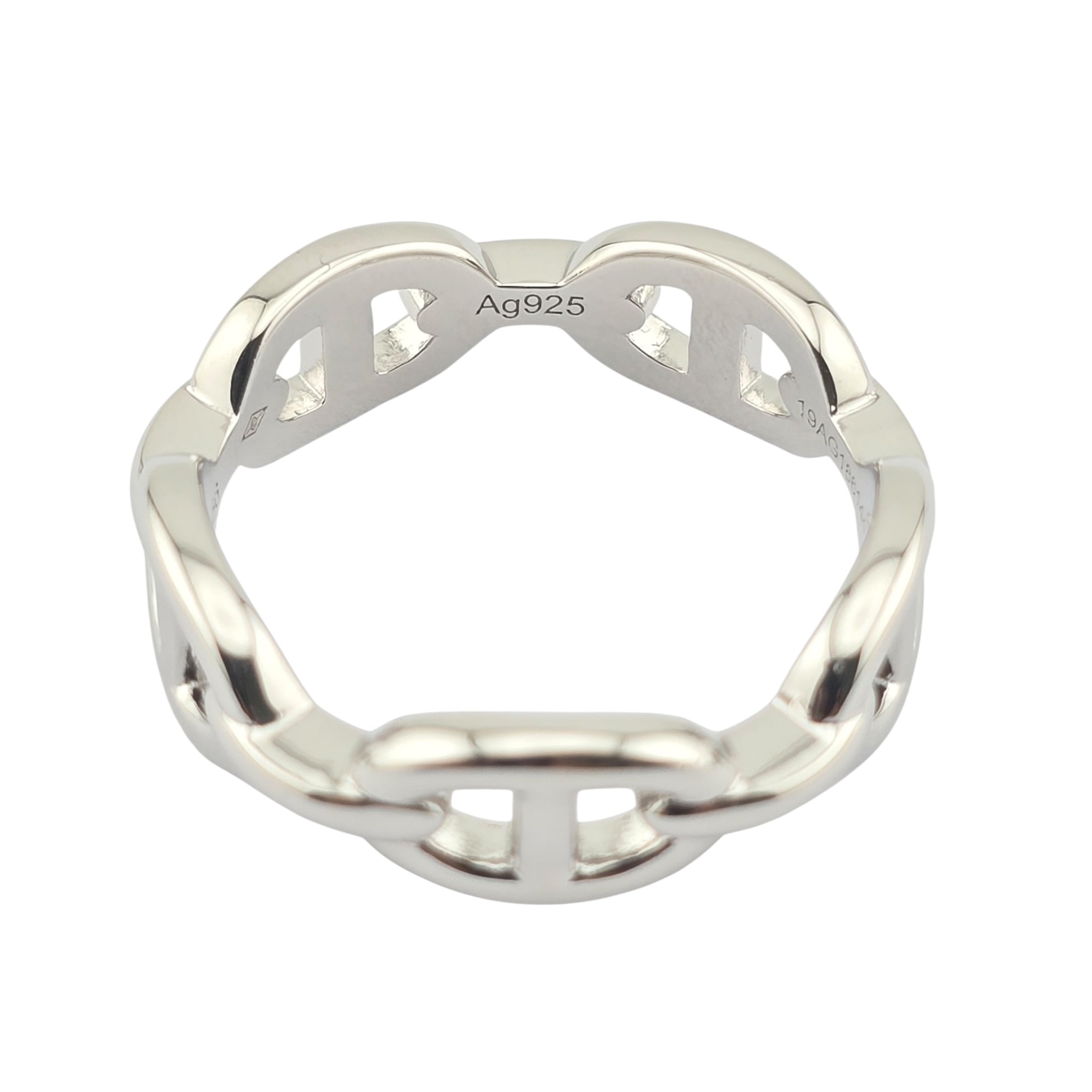 Hermes Chaine d'ancre Enchainee Ring Small