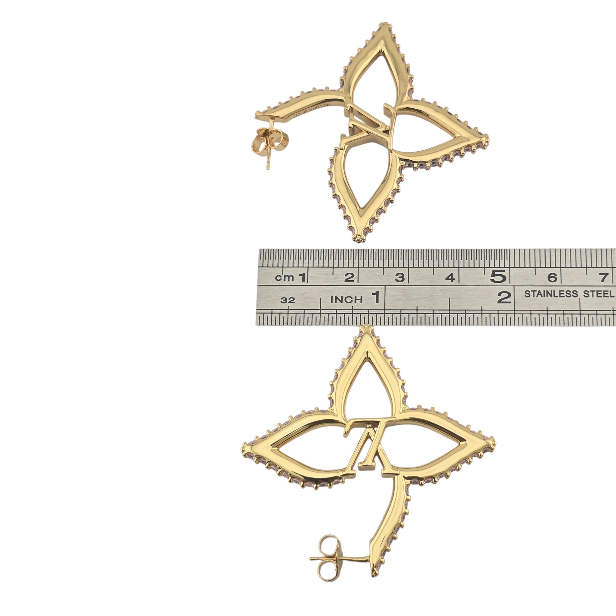 Louis Vuitton LV Slim Flower Earrings