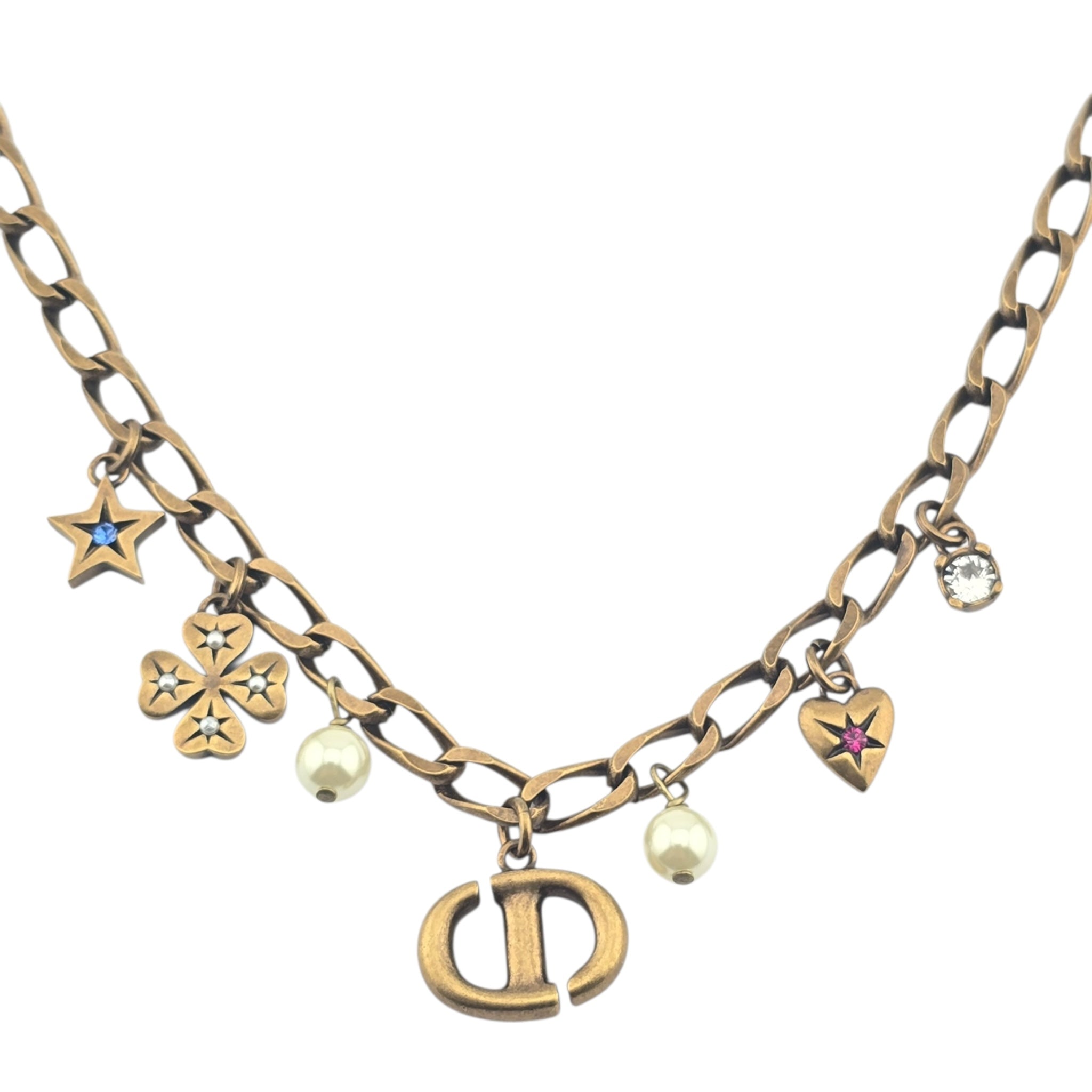 Christian Dior CD Lucky Charms Necklace DIOR