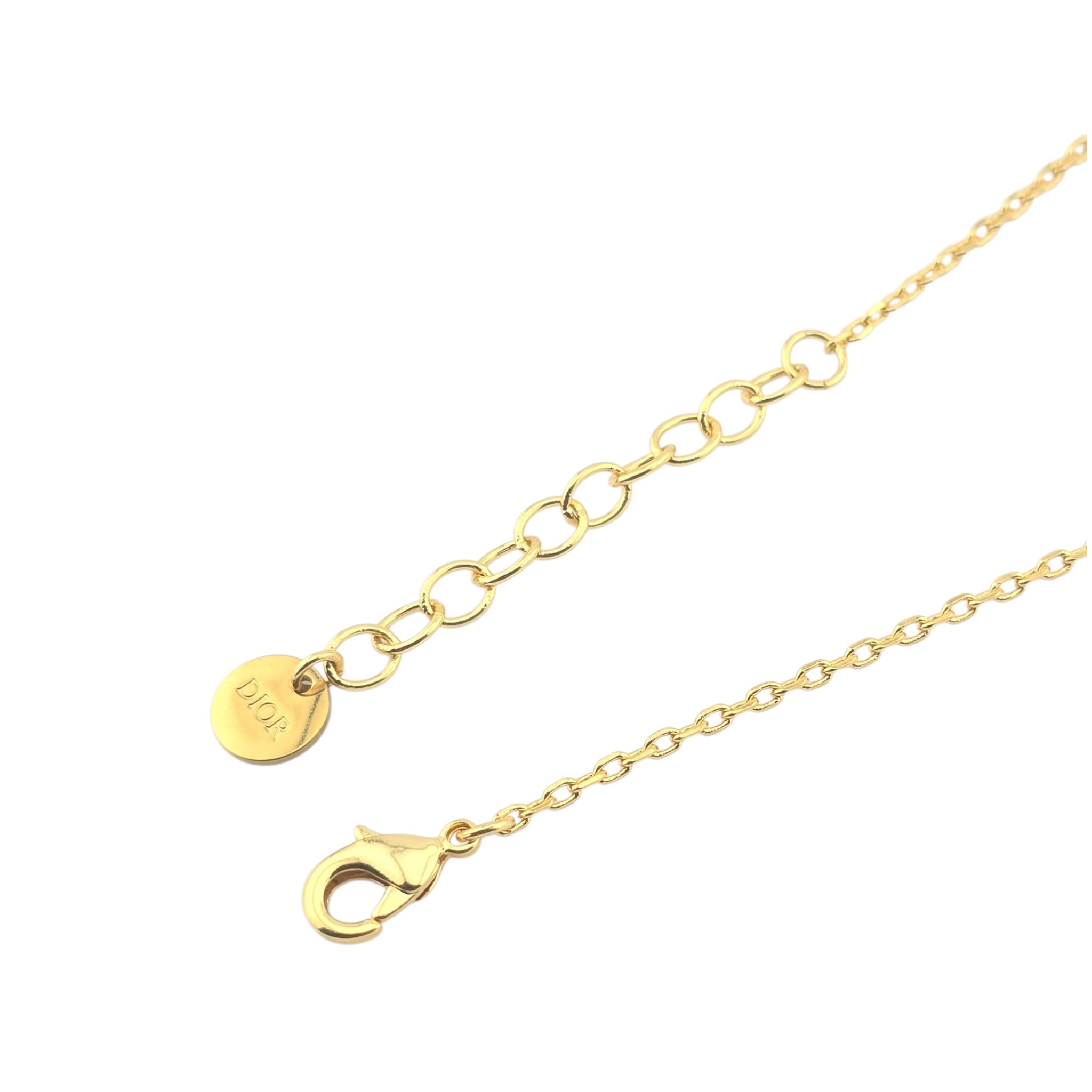 Christian Dior D-Dice Faux Pearl Necklace DIOR