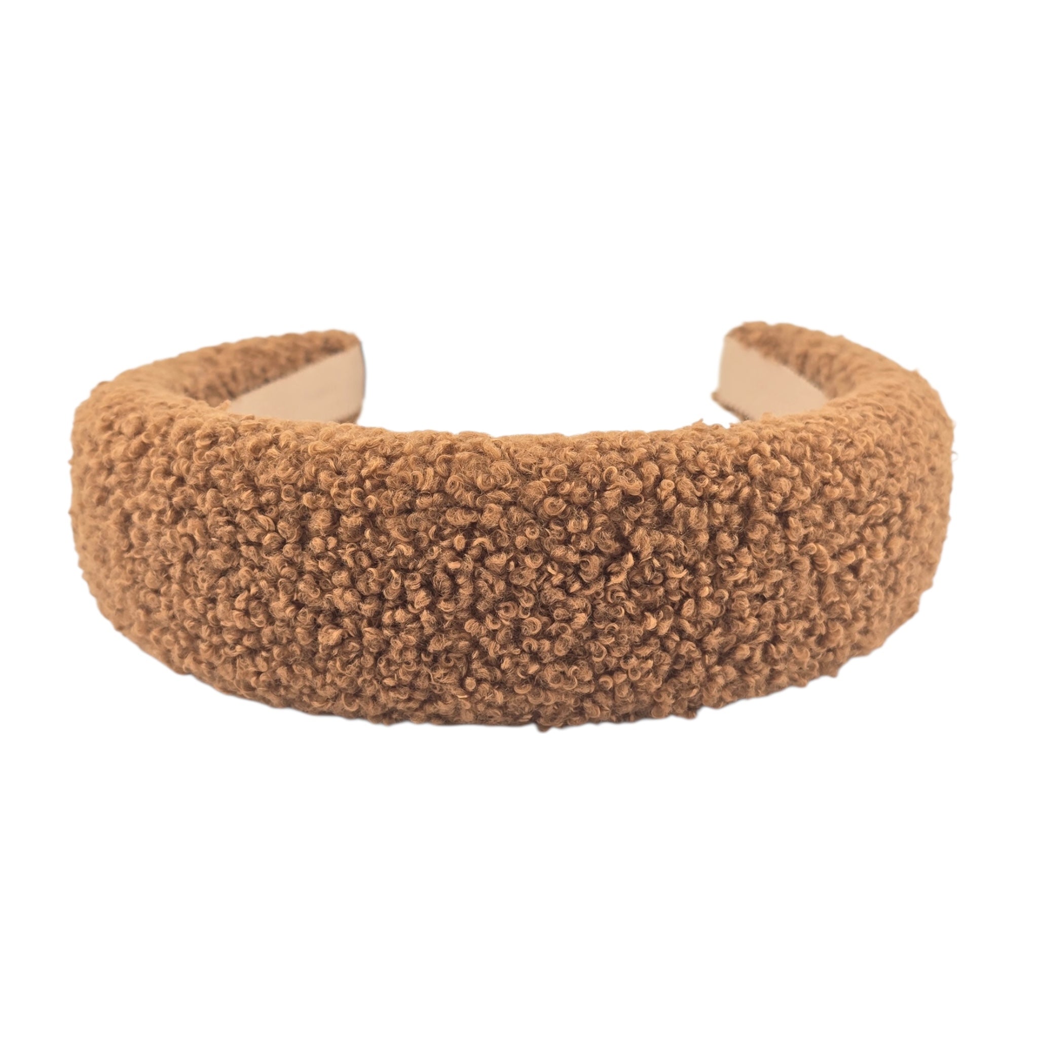 Miu Miu Shearling Logo Headband MIU MIU