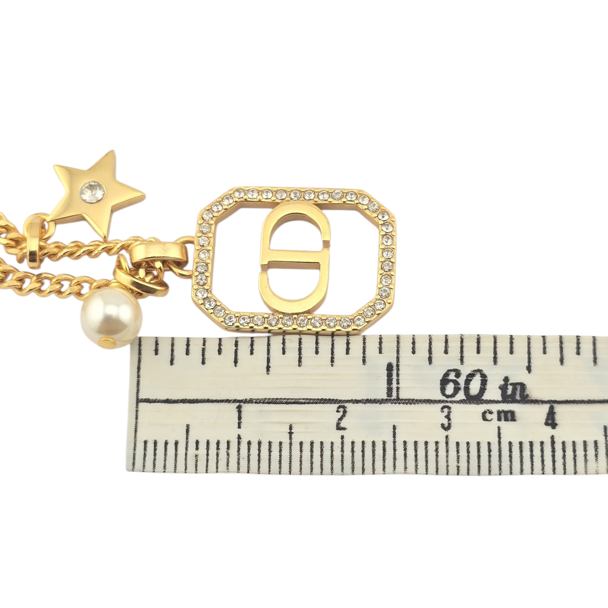 Christian Dior CD Pendant Necklace CHANEL