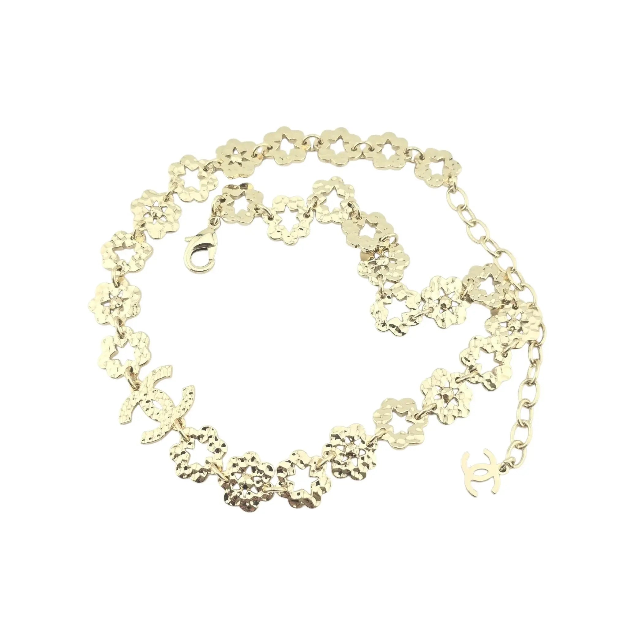 Chanel CC Gold Choker Necklace 2025 CHANEL