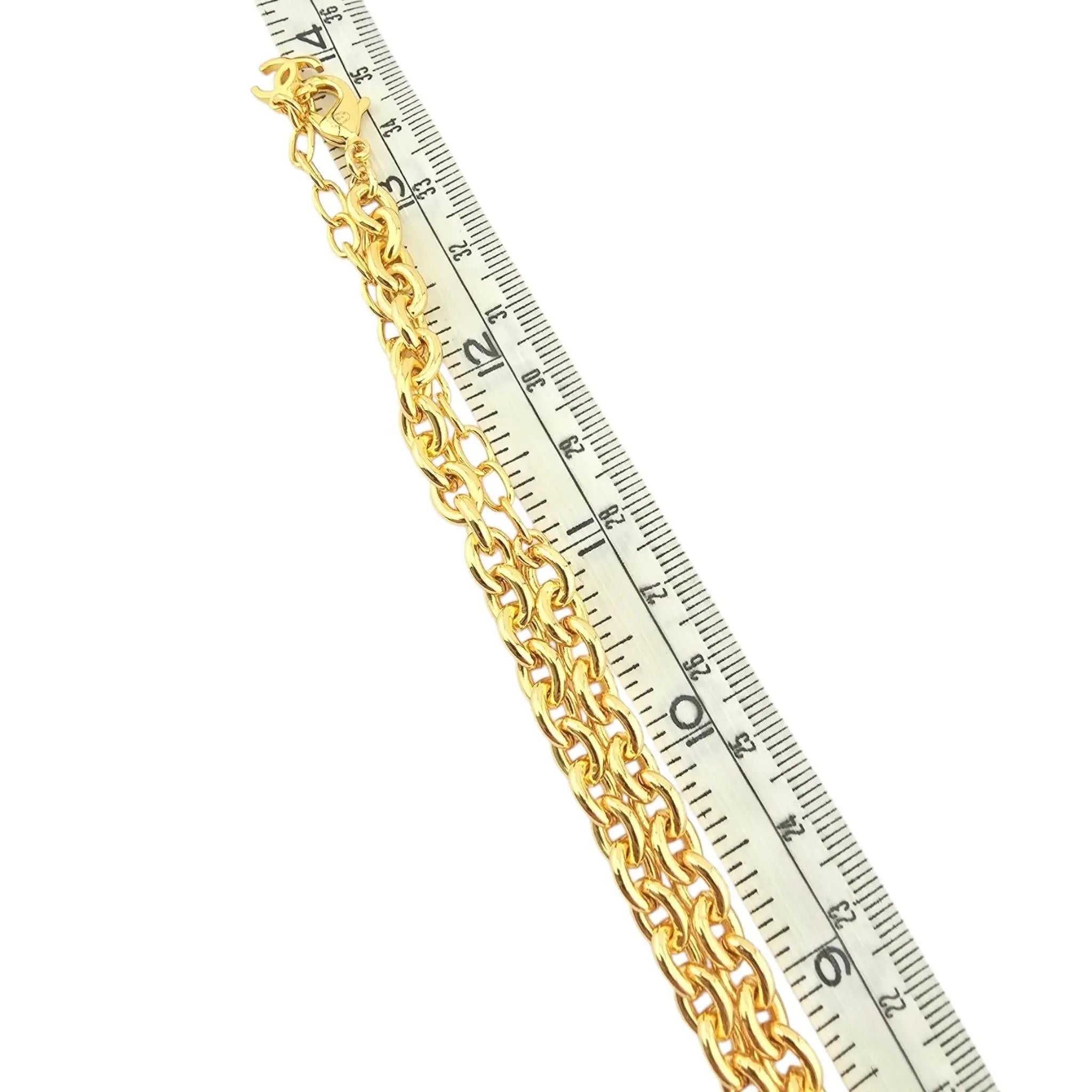 Chanel CC Faux Pearl Gold Lion Necklace 2022 CHANEL