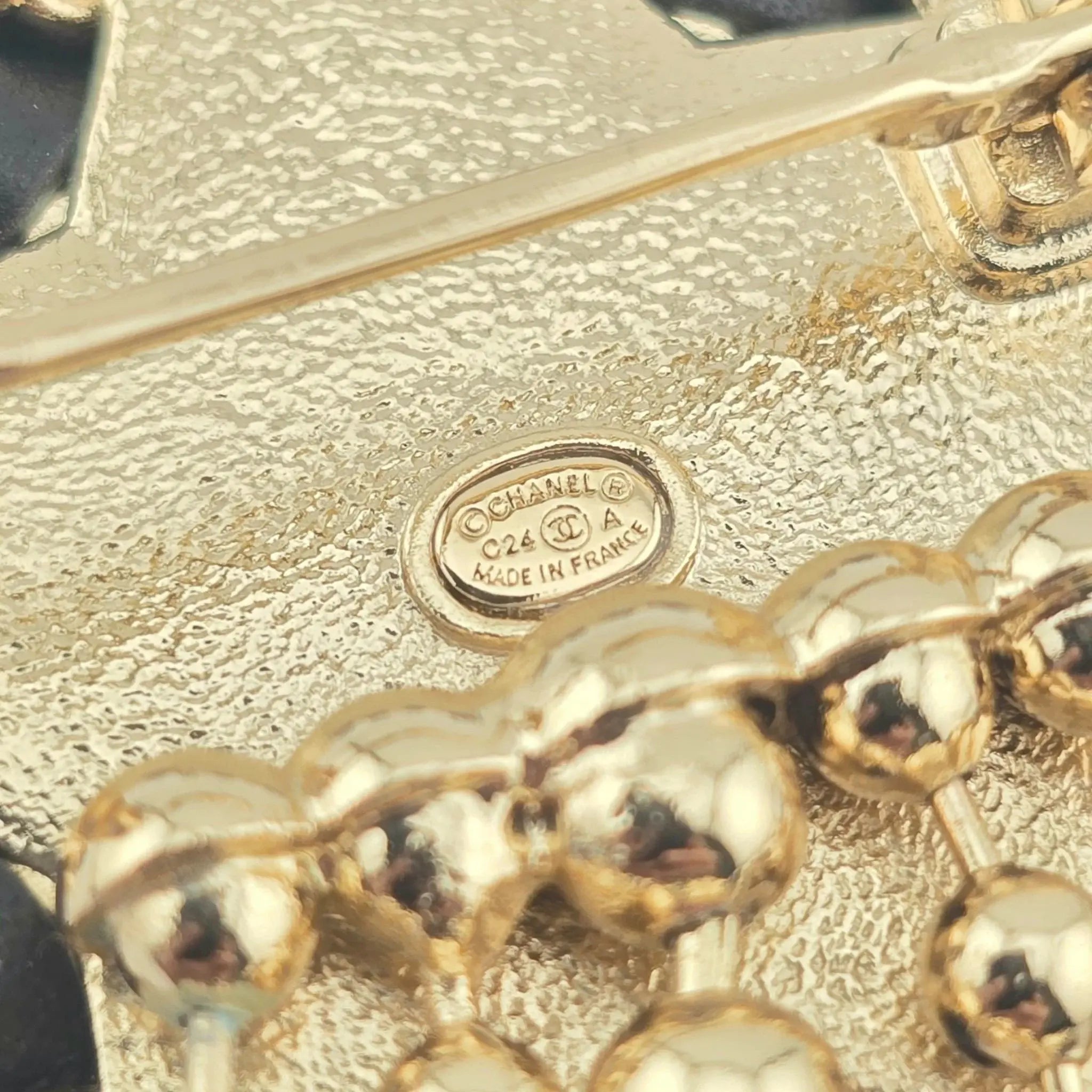 Chanel CC Blue Star Brooch 2024 CHANEL