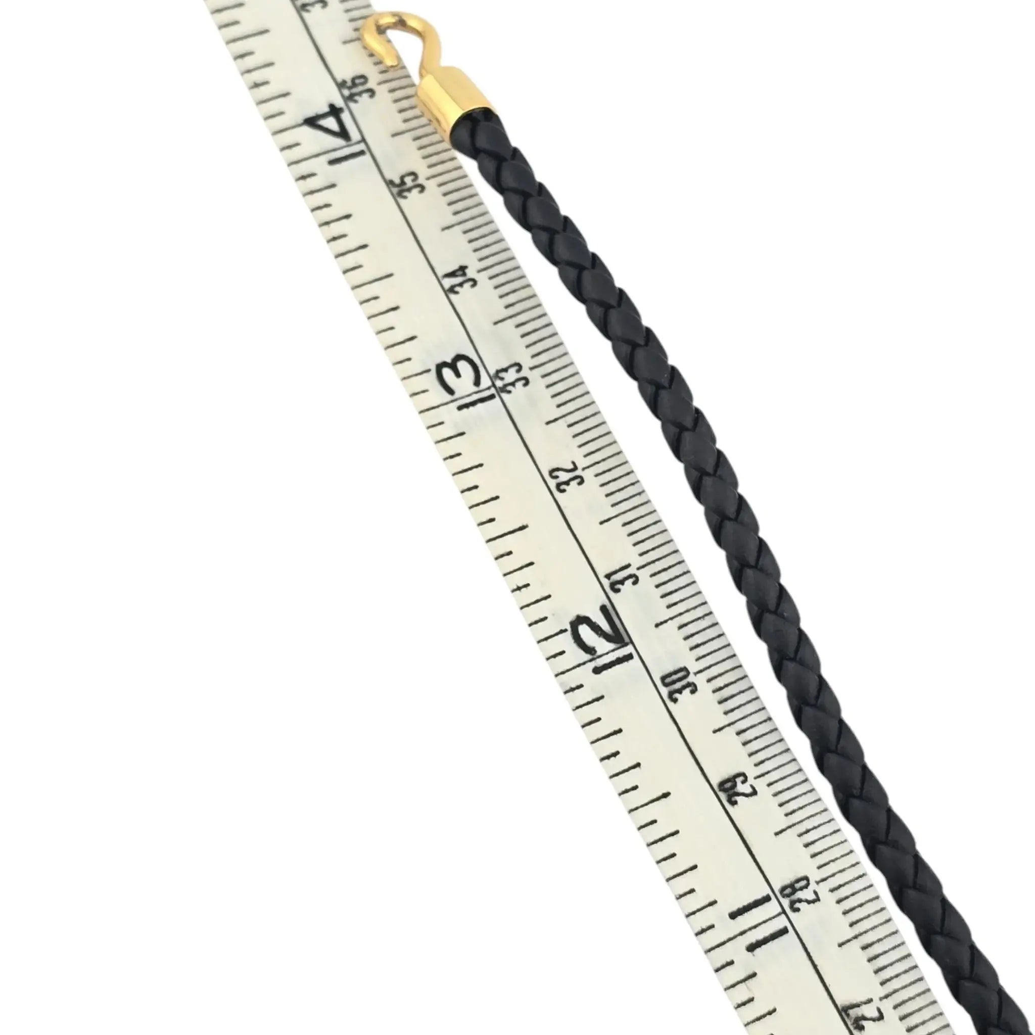 Hermès Roulis Double Tour Black (Noir) Gold - T2 BIJOUX HEAVEN