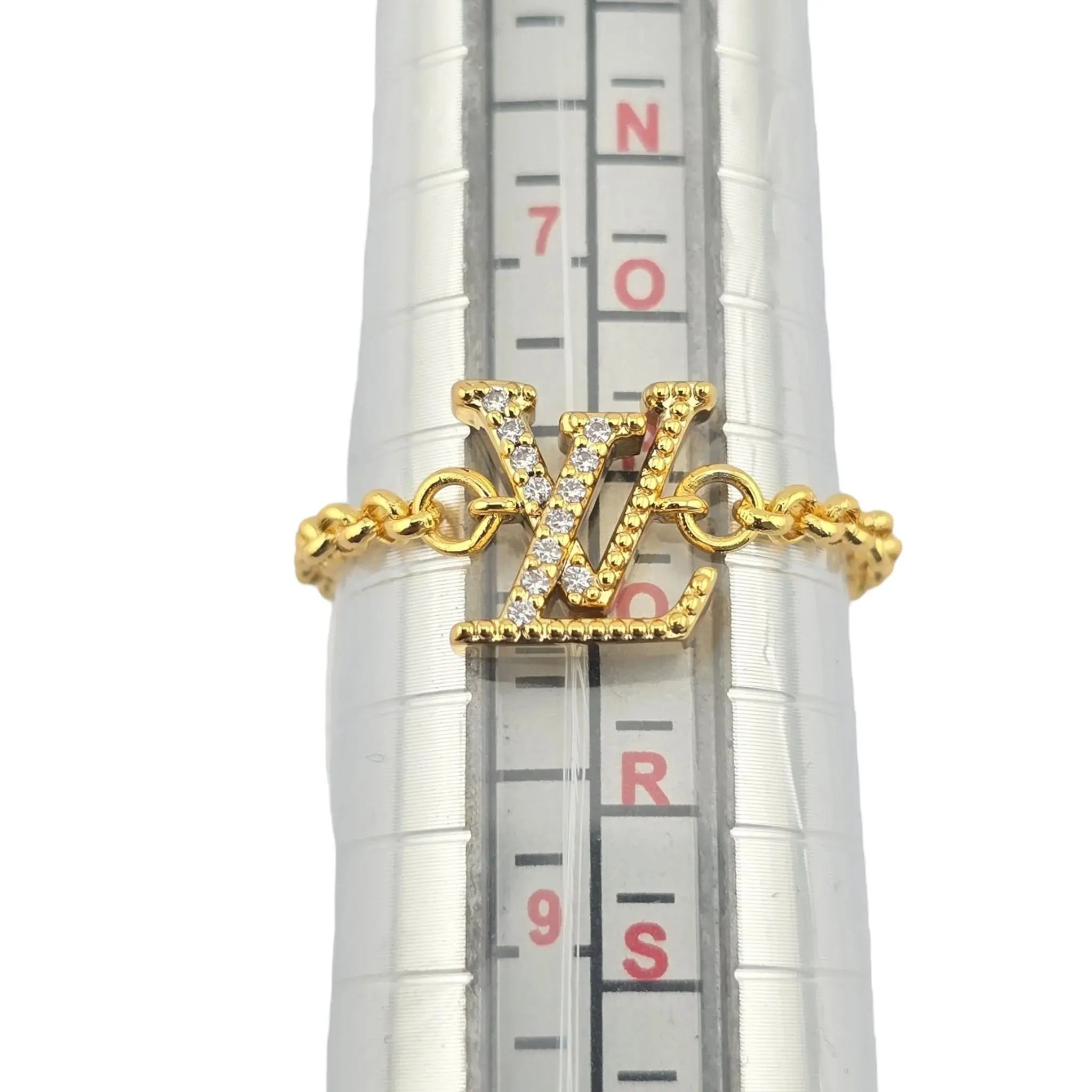 Louis Vuitton LV Lady Ring Set Gold LOUIS VUITTON