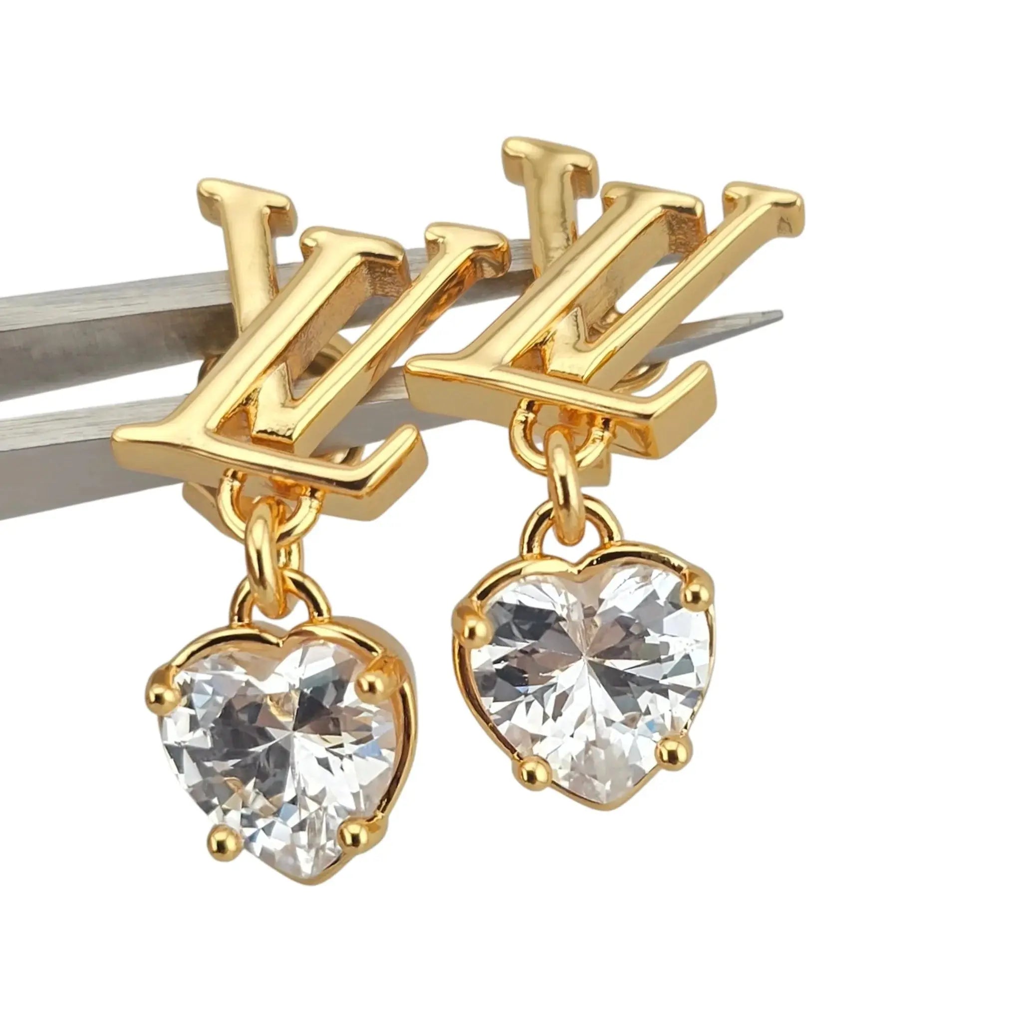 Louis Vuitton LV Iconic Heart Earrings LOUIS VUITTON