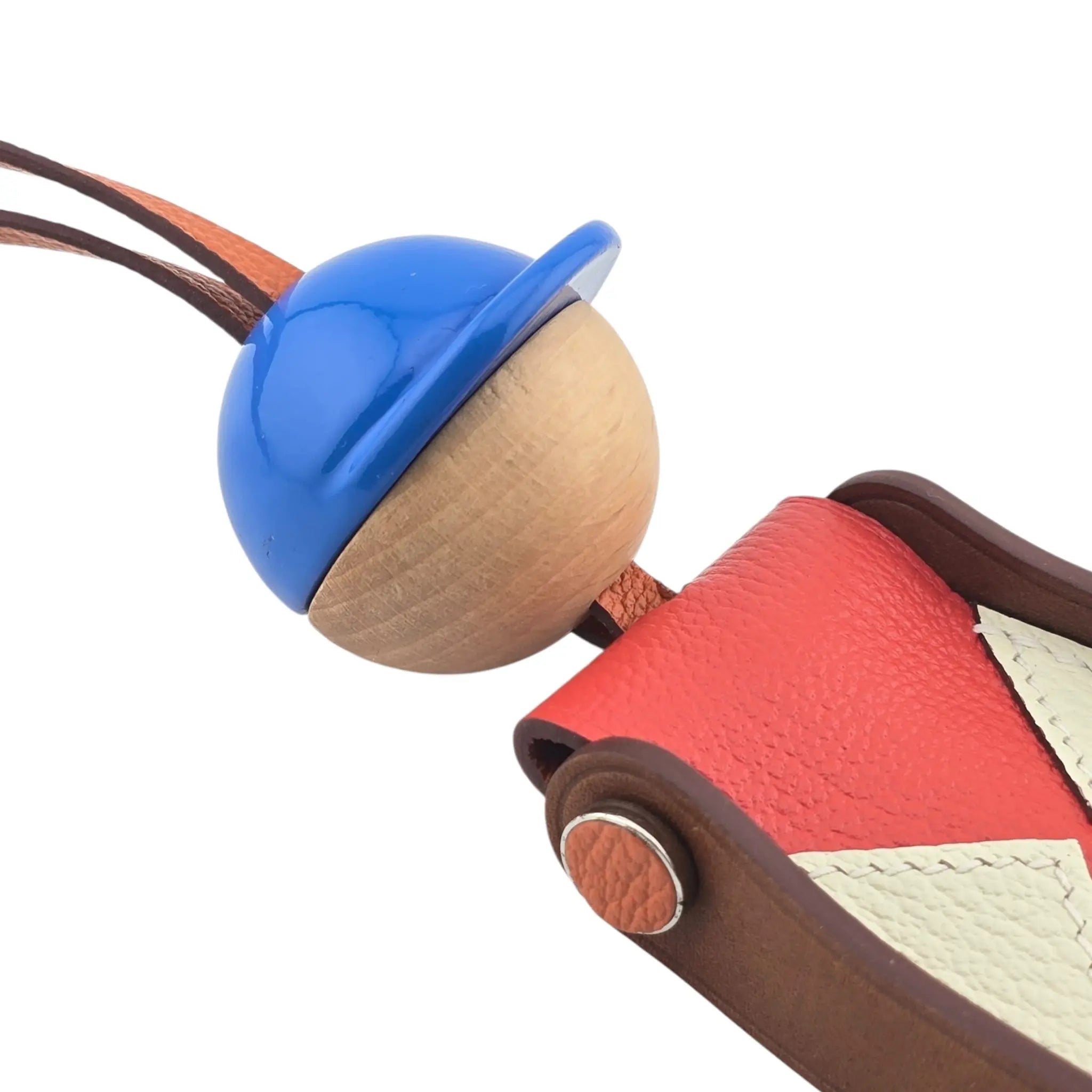 Hermes Jockey Chevre Myzore Chevre Barenia Bag Charm HERMES