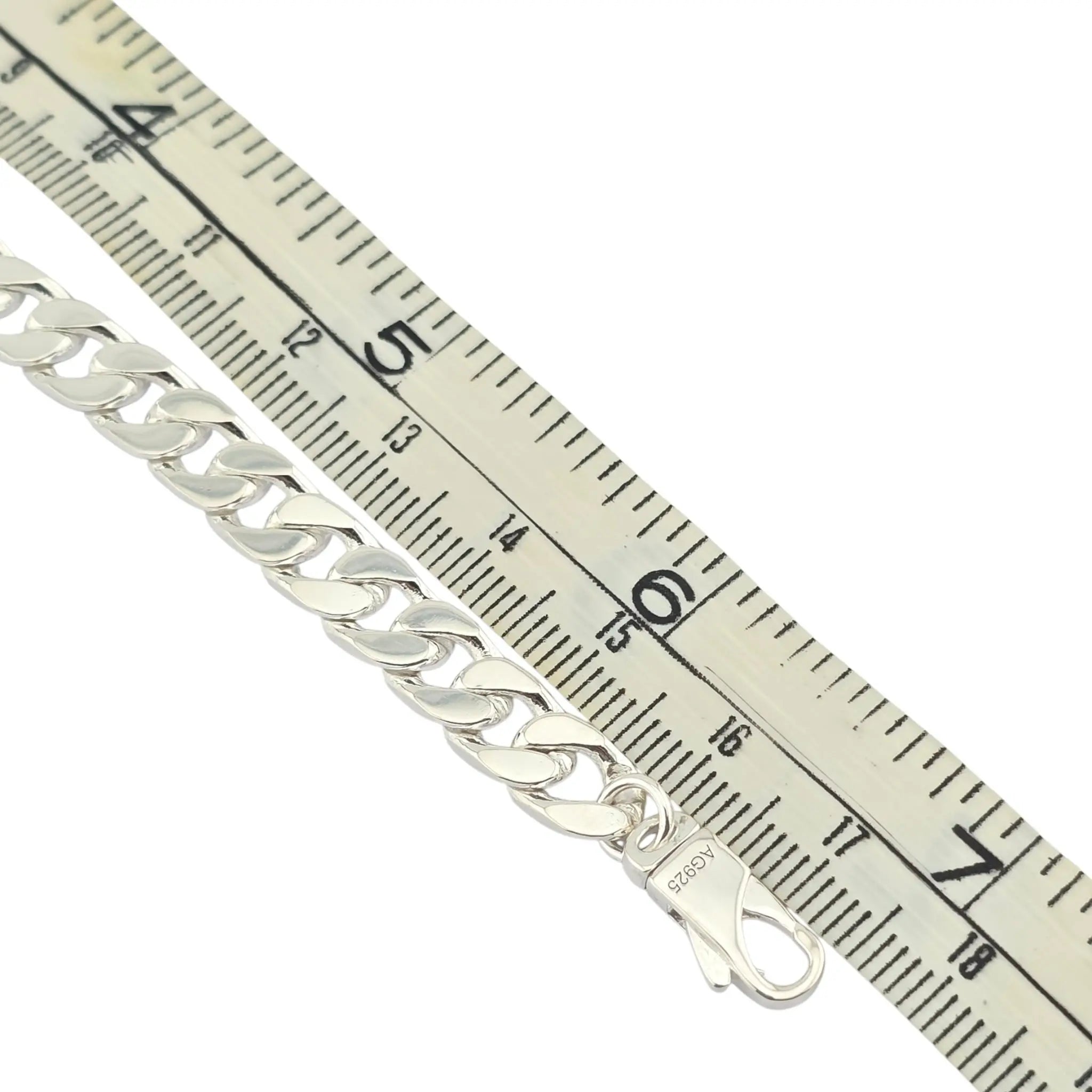 GUCCI GG Trademark Sterling Silver Bracelet GUCCI