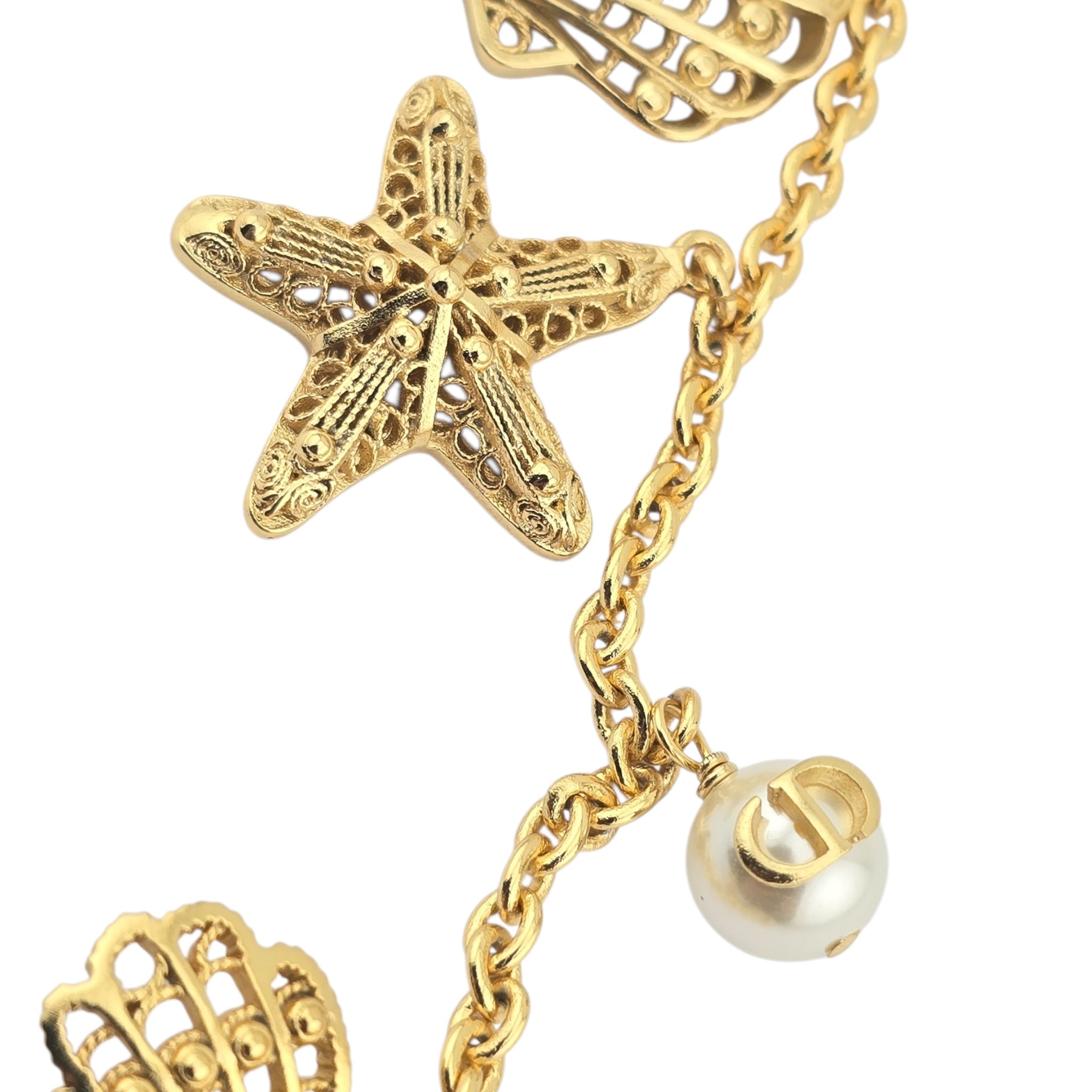 Christian Dior Cabinet de Curiosités Gold Bracelet