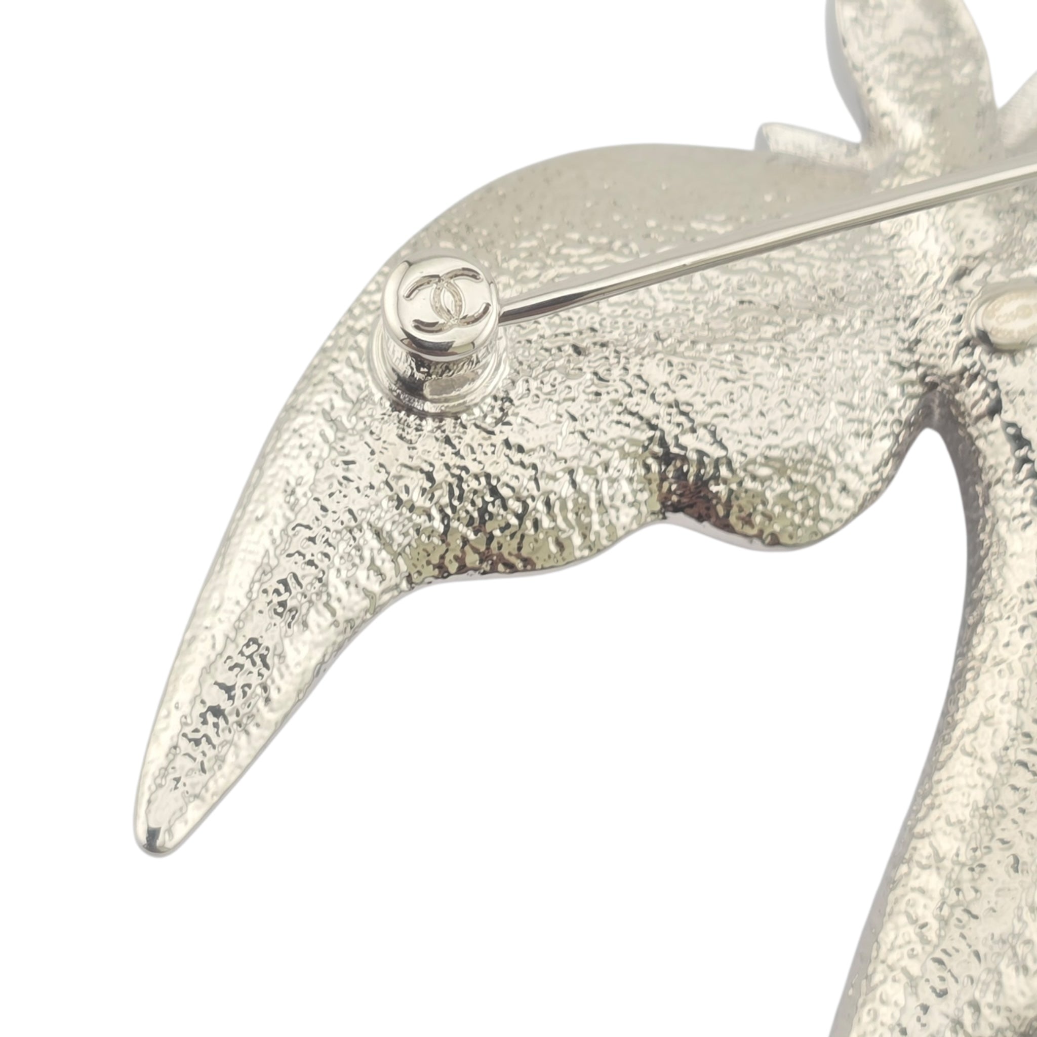 Chanel CC Bird Crystal Brooch 2025 CHANEL