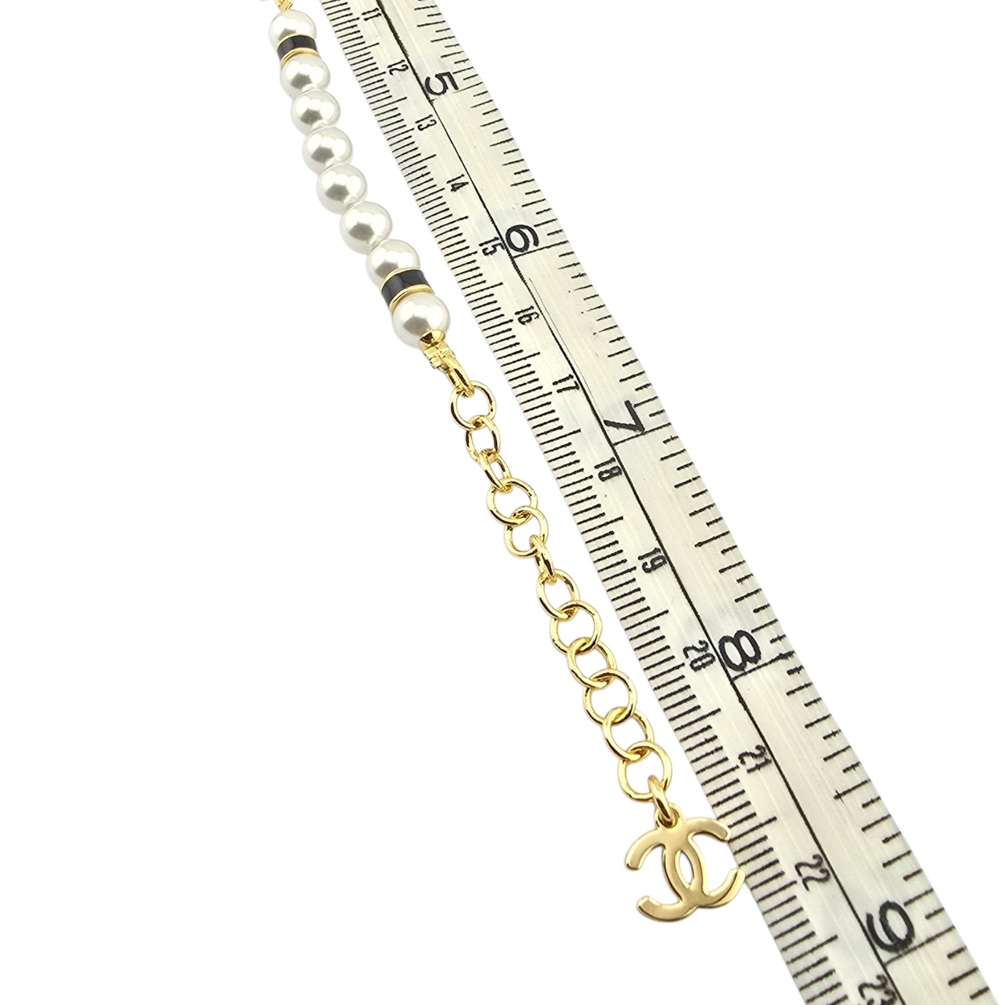Chanel CC Faux Pearl Bracelet 2024 CHANEL