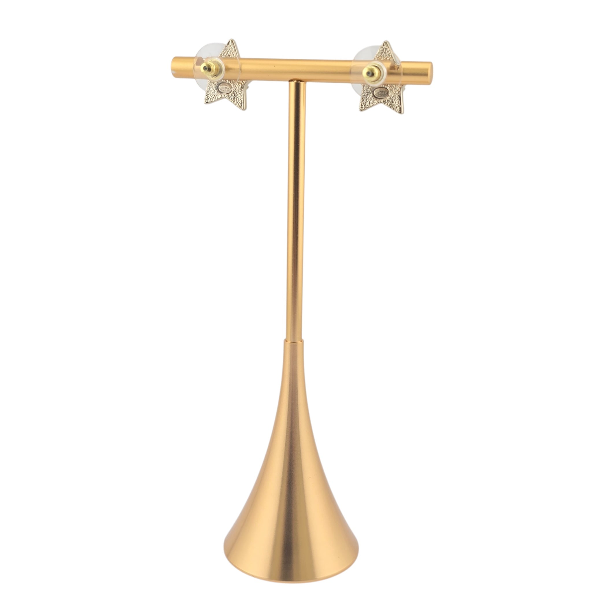 Chanel CC Gold Star Stud Earrings 2025 CHANEL