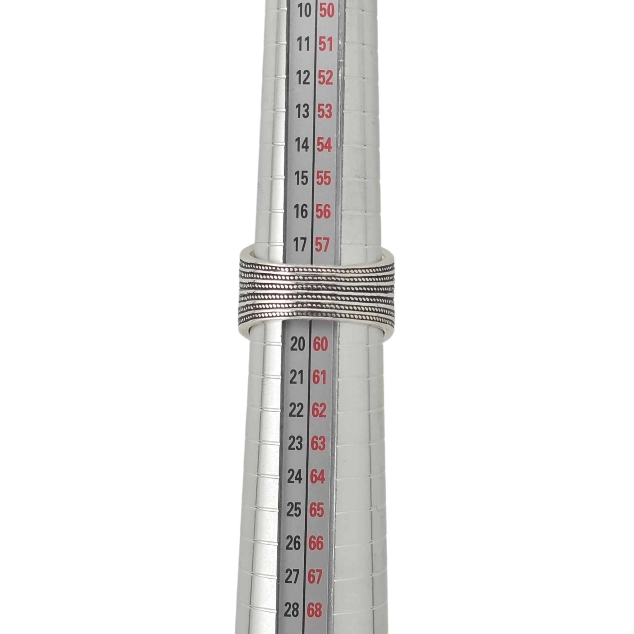 GUCCI Interlocking G Flower Sterling Silver Ring GUCCI