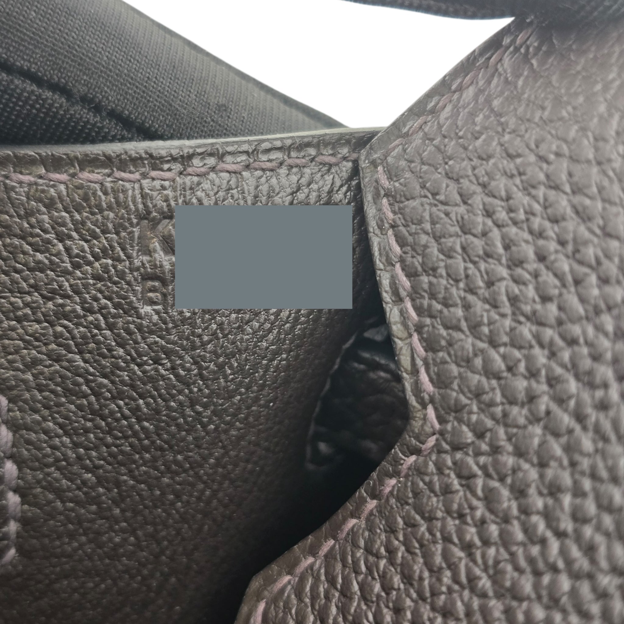 Hermes Birkin 25 Ebene Togo Gold Hardware HERMES