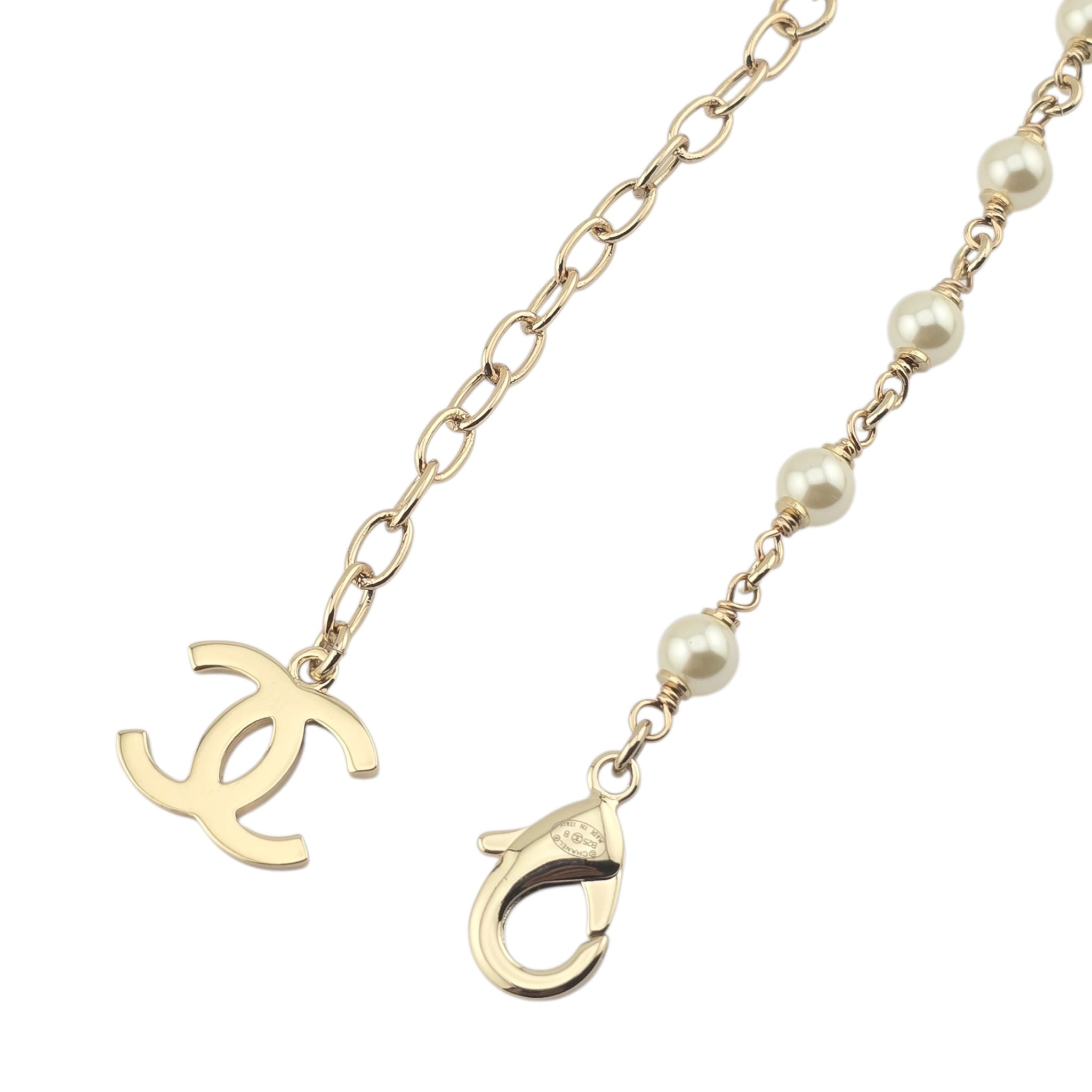 Chanel CC Robot Gabrielle Doll Black Necklace 25B CHANEL