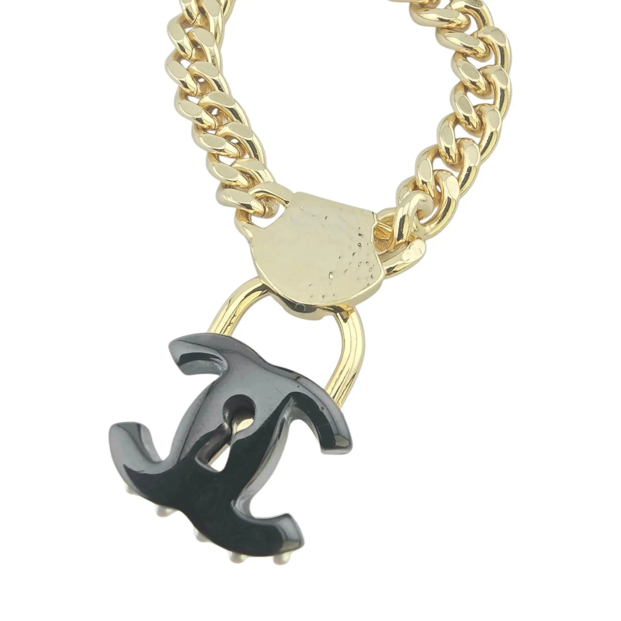 Chanel CC Crystal Padlock Necklace 2022 CHANEL