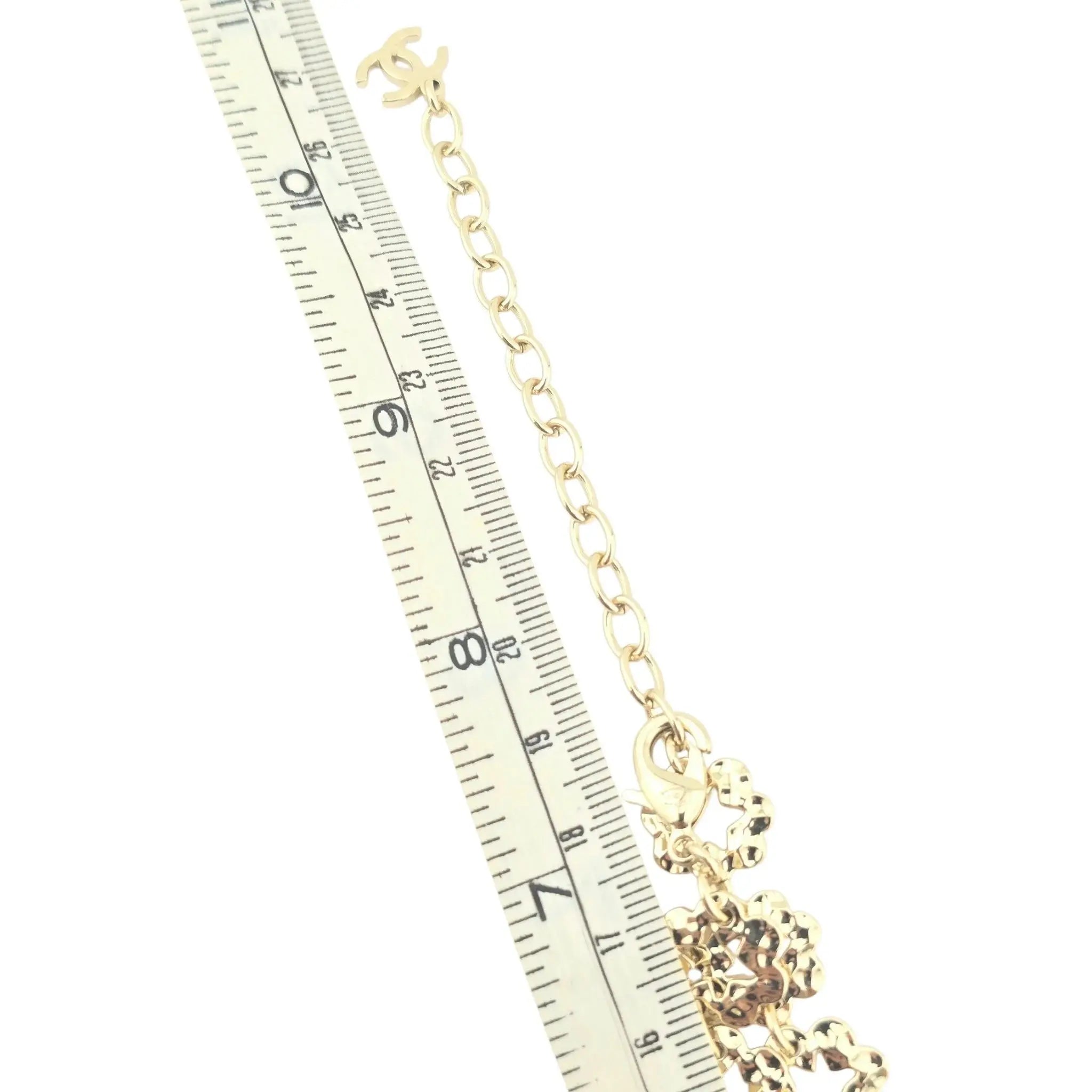 Chanel CC Gold Choker Necklace 2025 CHANEL