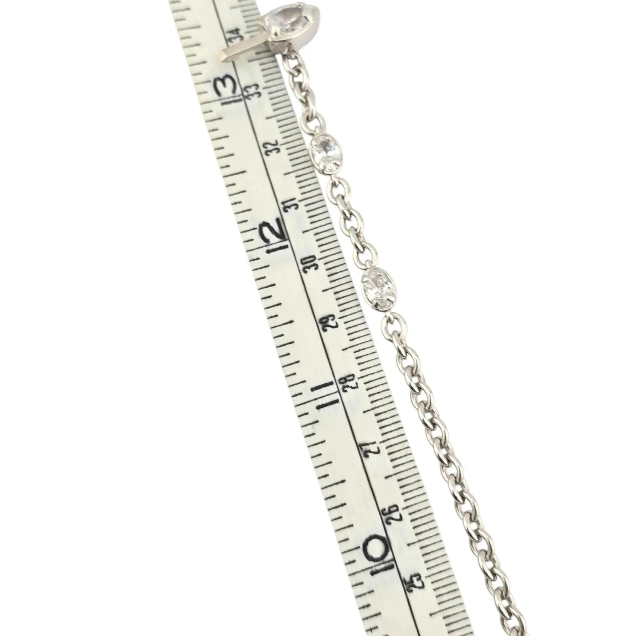 Louis Vuitton LV Silver Crystal Choker Necklace LOUIS VUITTON