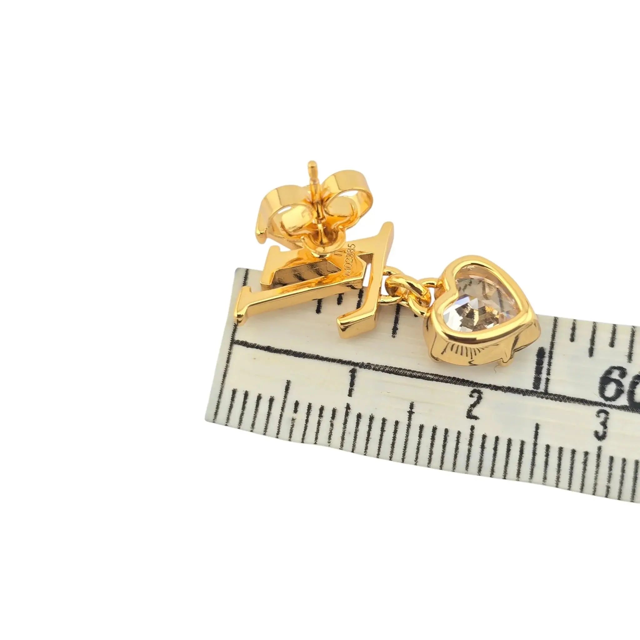 Louis Vuitton LV Iconic Heart Earrings LOUIS VUITTON