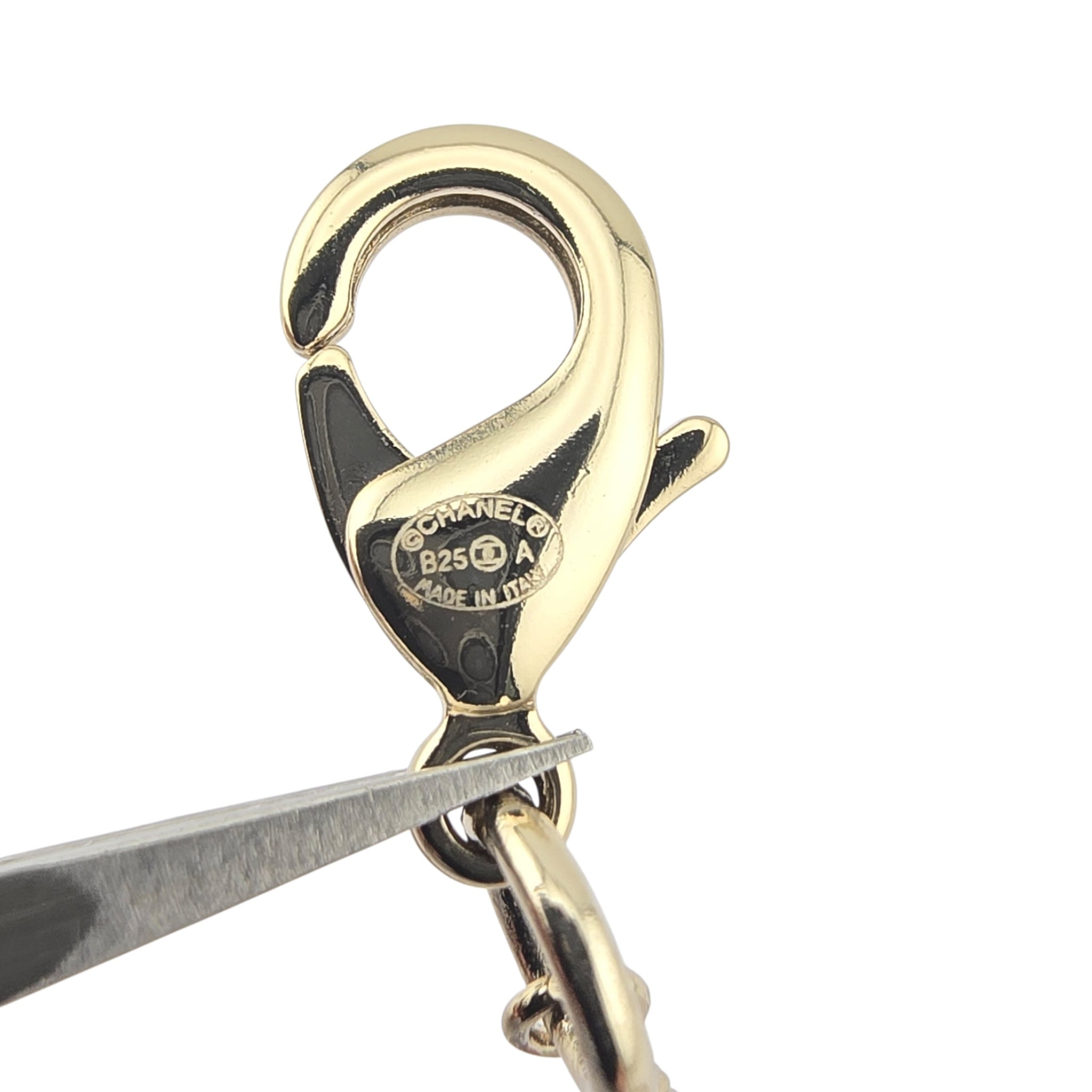 Chanel CC Ball Pendant Gold Necklace 2025 CHANEL