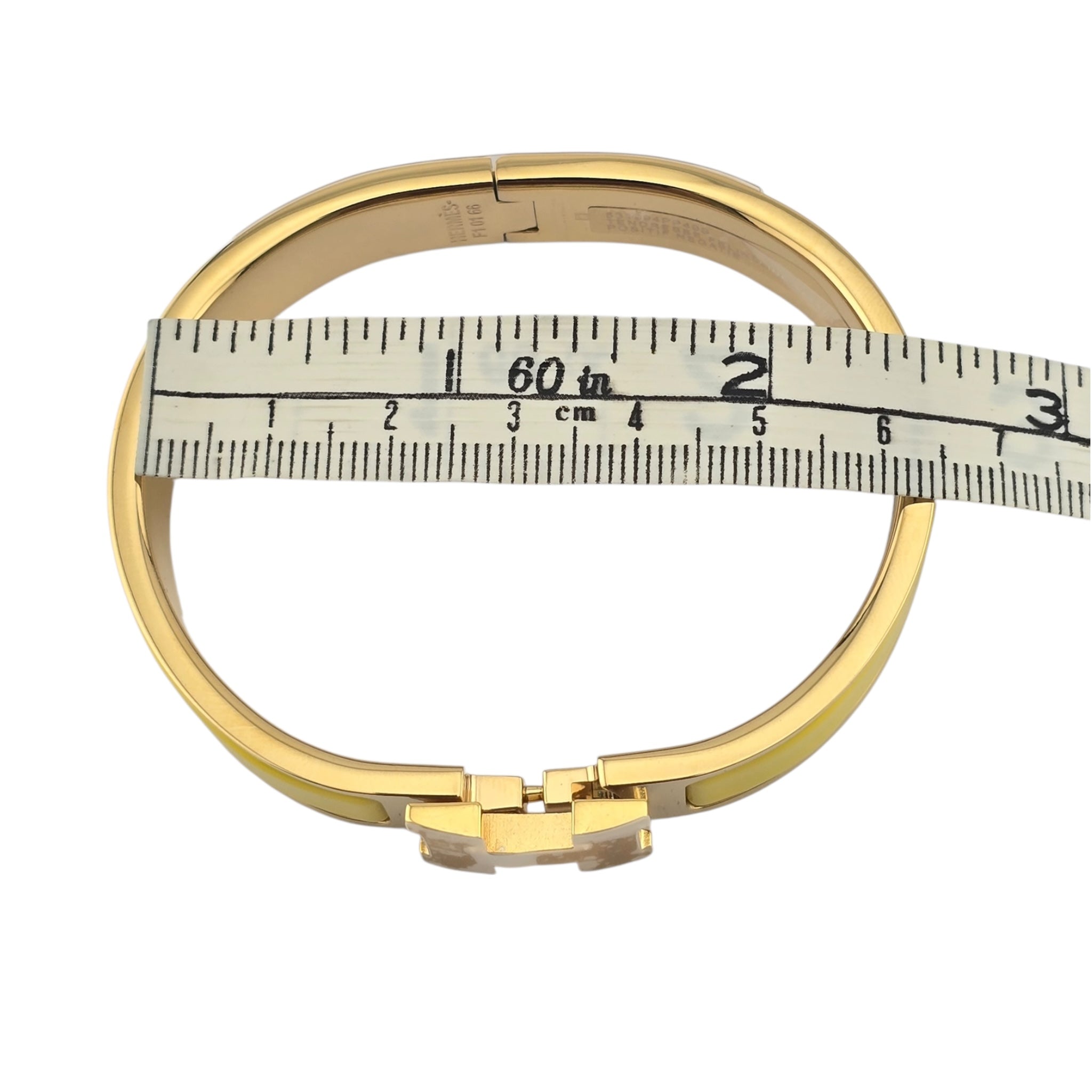 Hermes Clic H Bracelet Yellow Gold GM