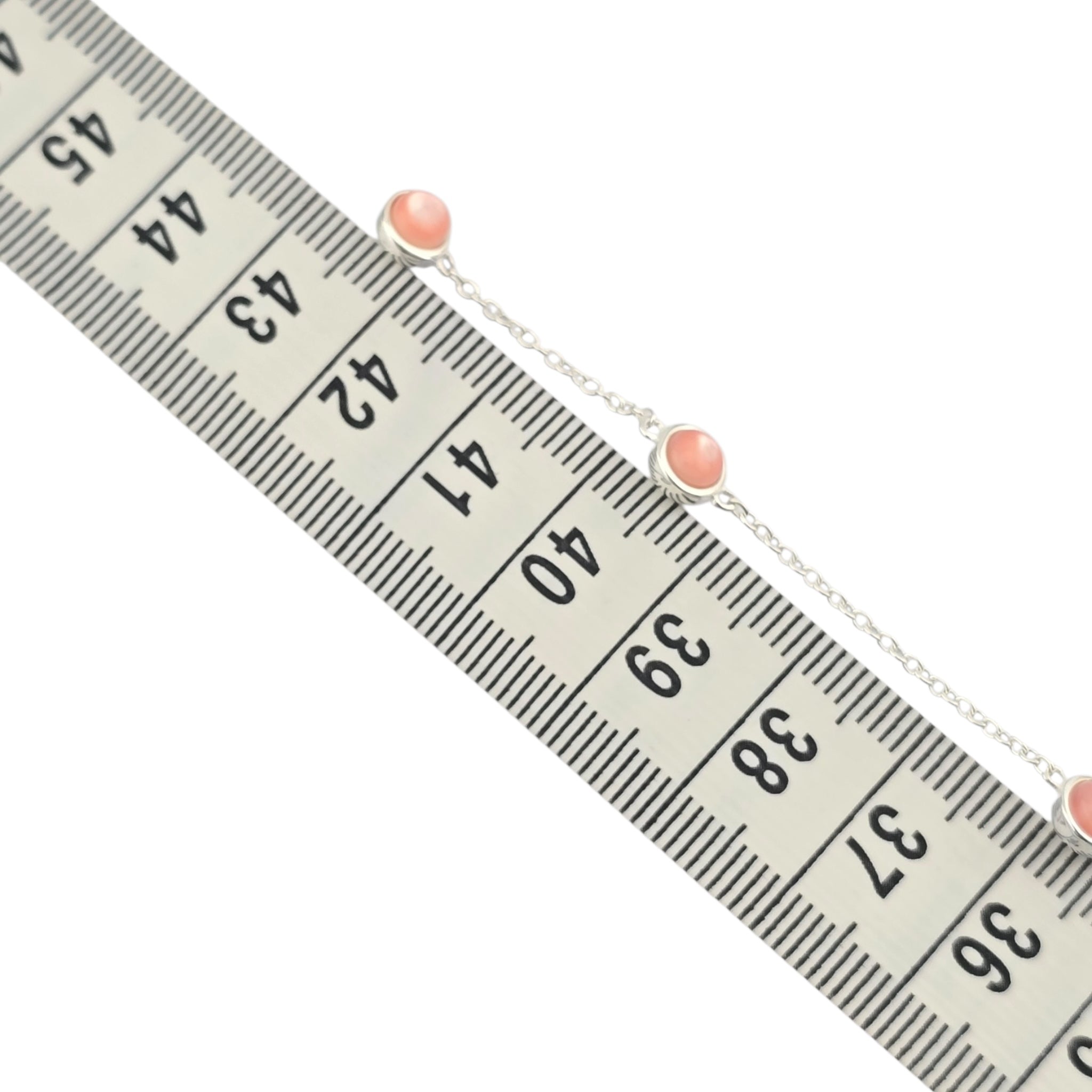 GUCCI GG Marmont Sterling Silver Pink Mother of Pearl Necklace GUCCI