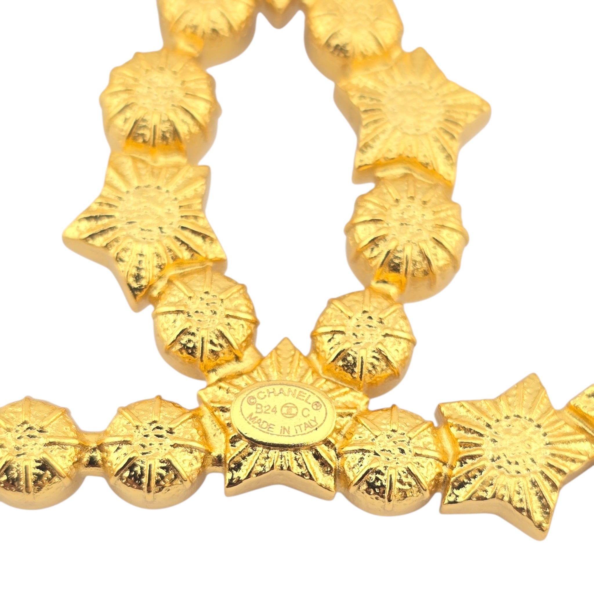 Chanel CC Gold Star Brooch 2024 CHANEL