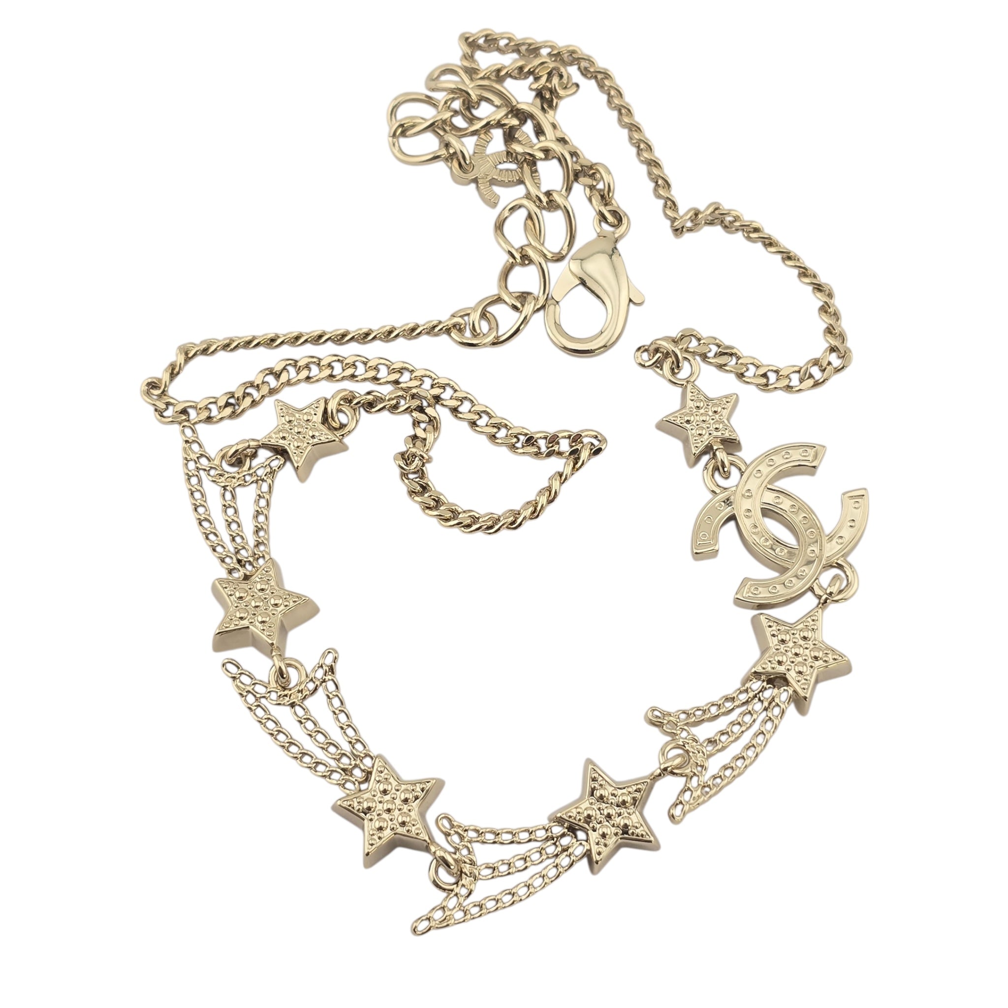 Chanel CC Shooting Star Necklace 2025 CHANEL